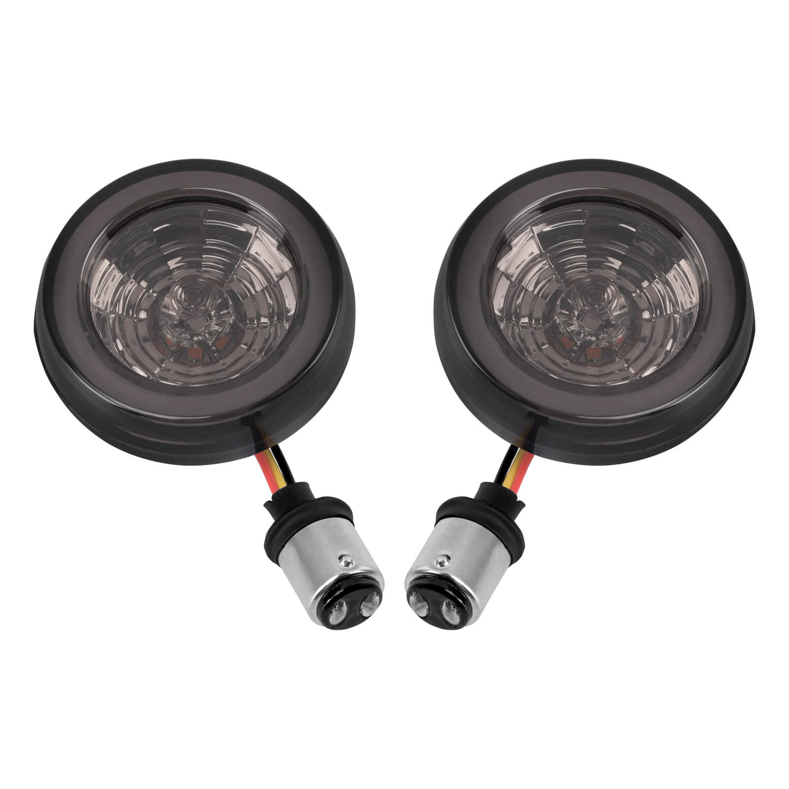 1157 LED Turn Signal Indicator Front&Rear Bullet Lights for Harley Touring Softail Dyna