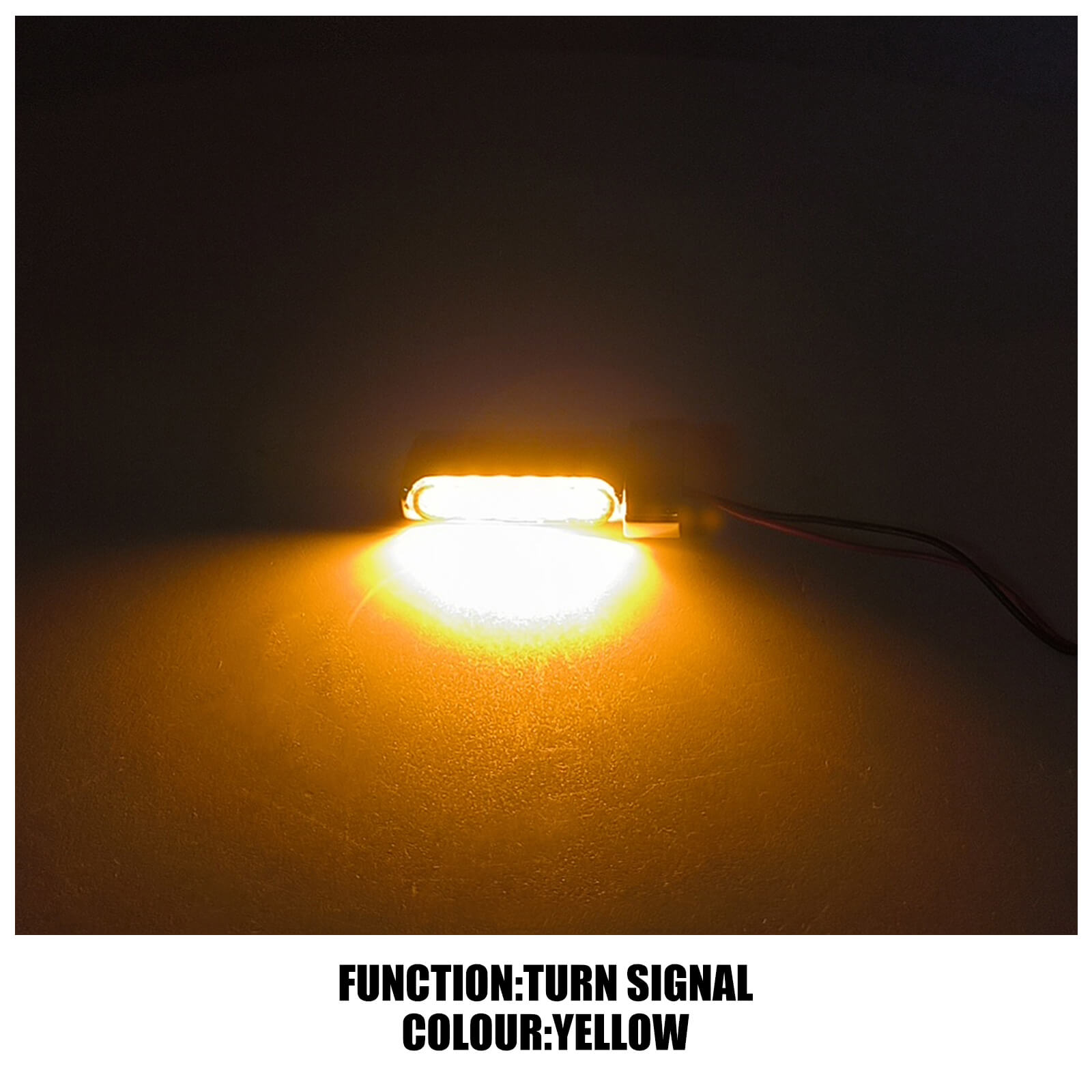 LA023804 mactions Rear LED Turn Signal E Mark Mini Indicators for harley sportster effect