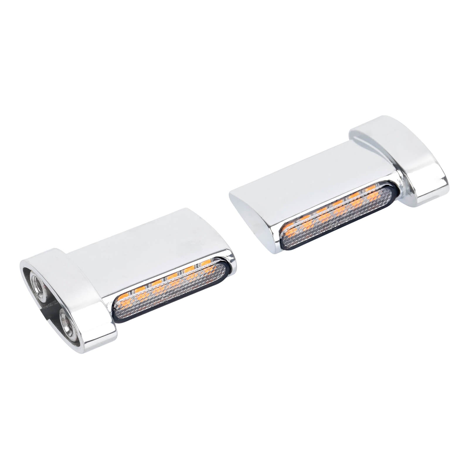 LA023807 mactions Rear LED Turn Signal E Mark Mini Indicators for harley chrome