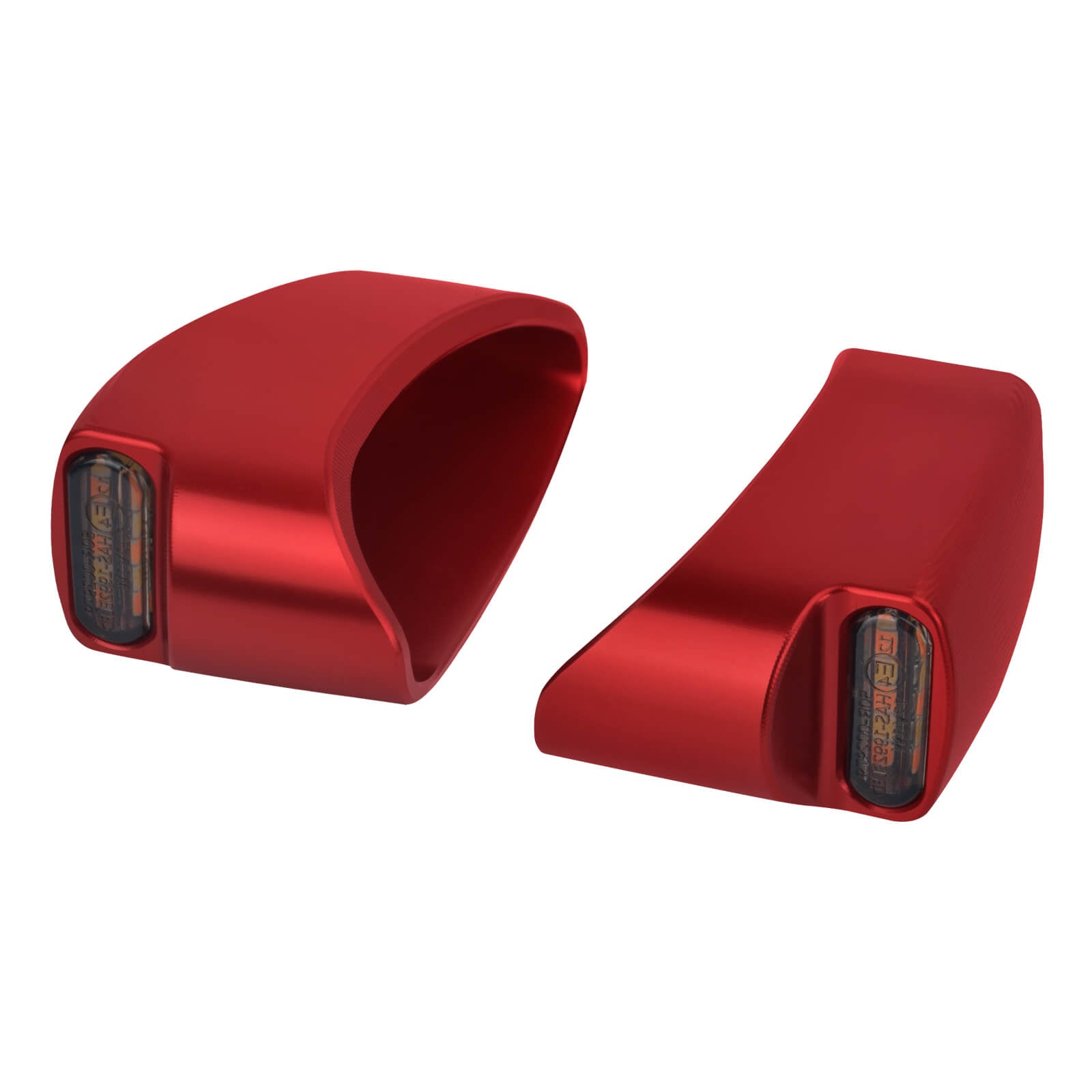 LA024303 mactions Motorcycle E-Mark LED Front Turn Signals Indicator for Harley road glide