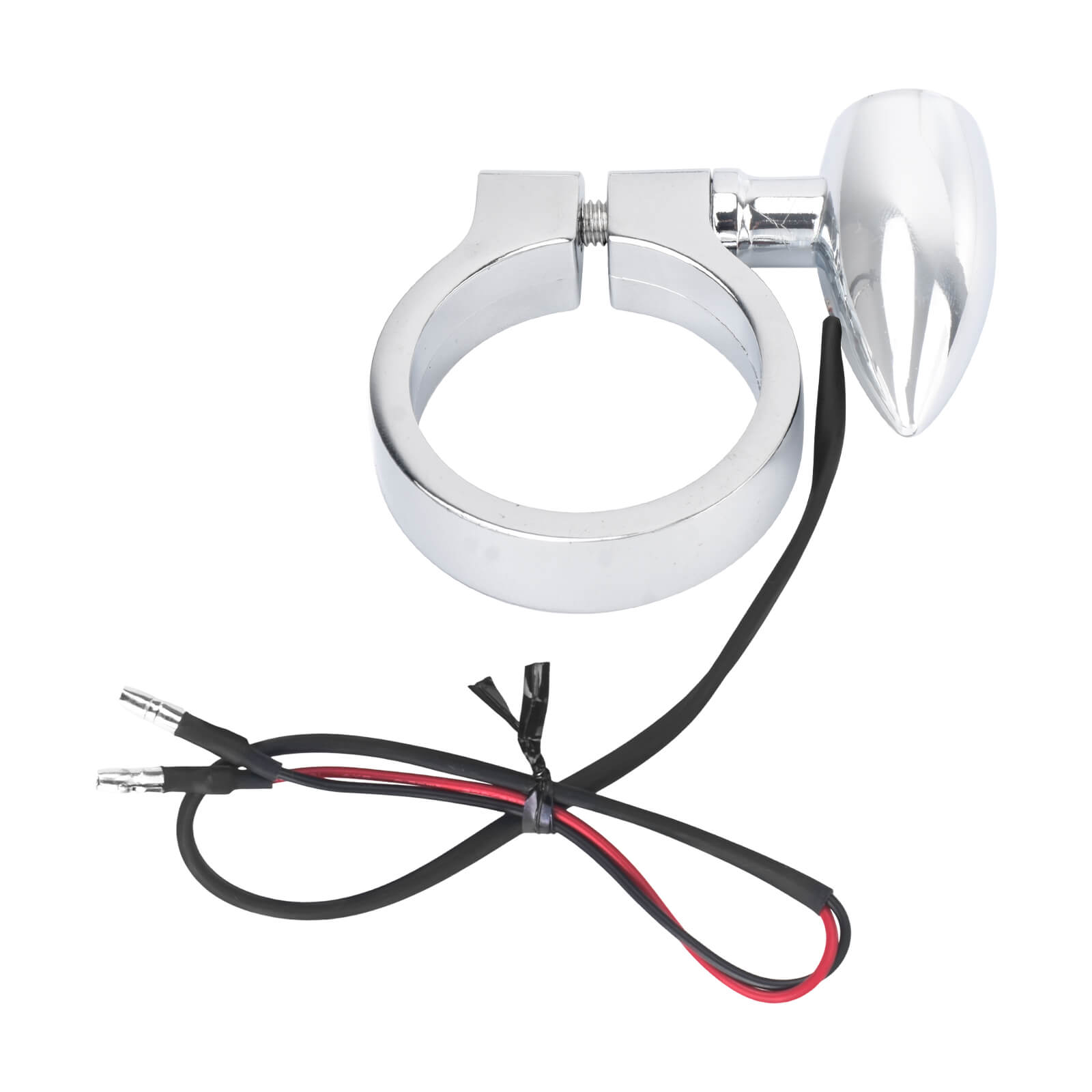 LA030601 mactions Front Fork Tube LED Turn Signal indicator for harley sportster - chrome