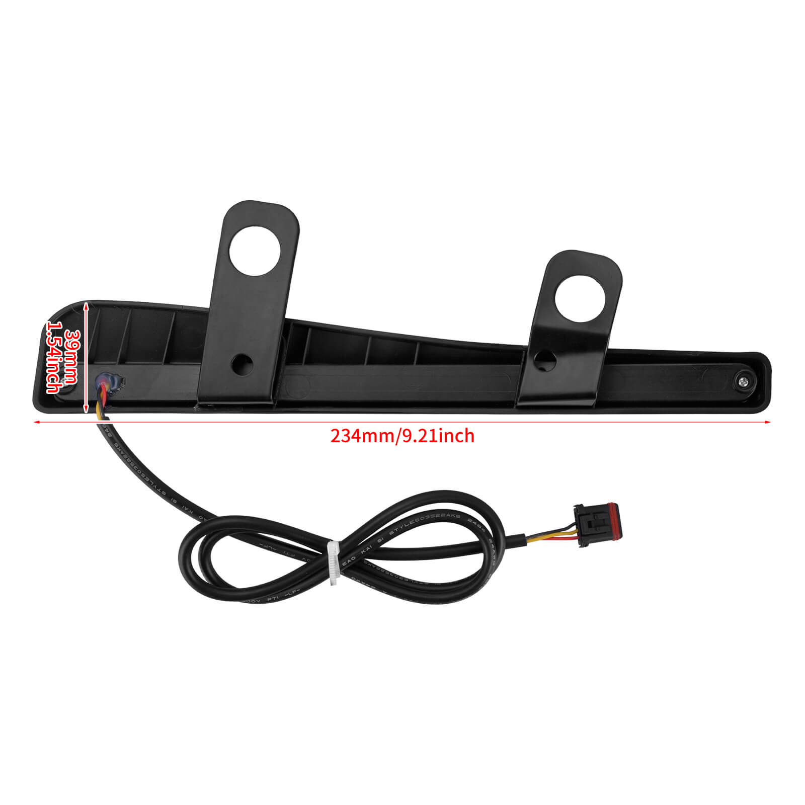 LA031001 Mactions Dual-Color LED Windshield Trim Light for Harley Road Glide '23-'25 Size