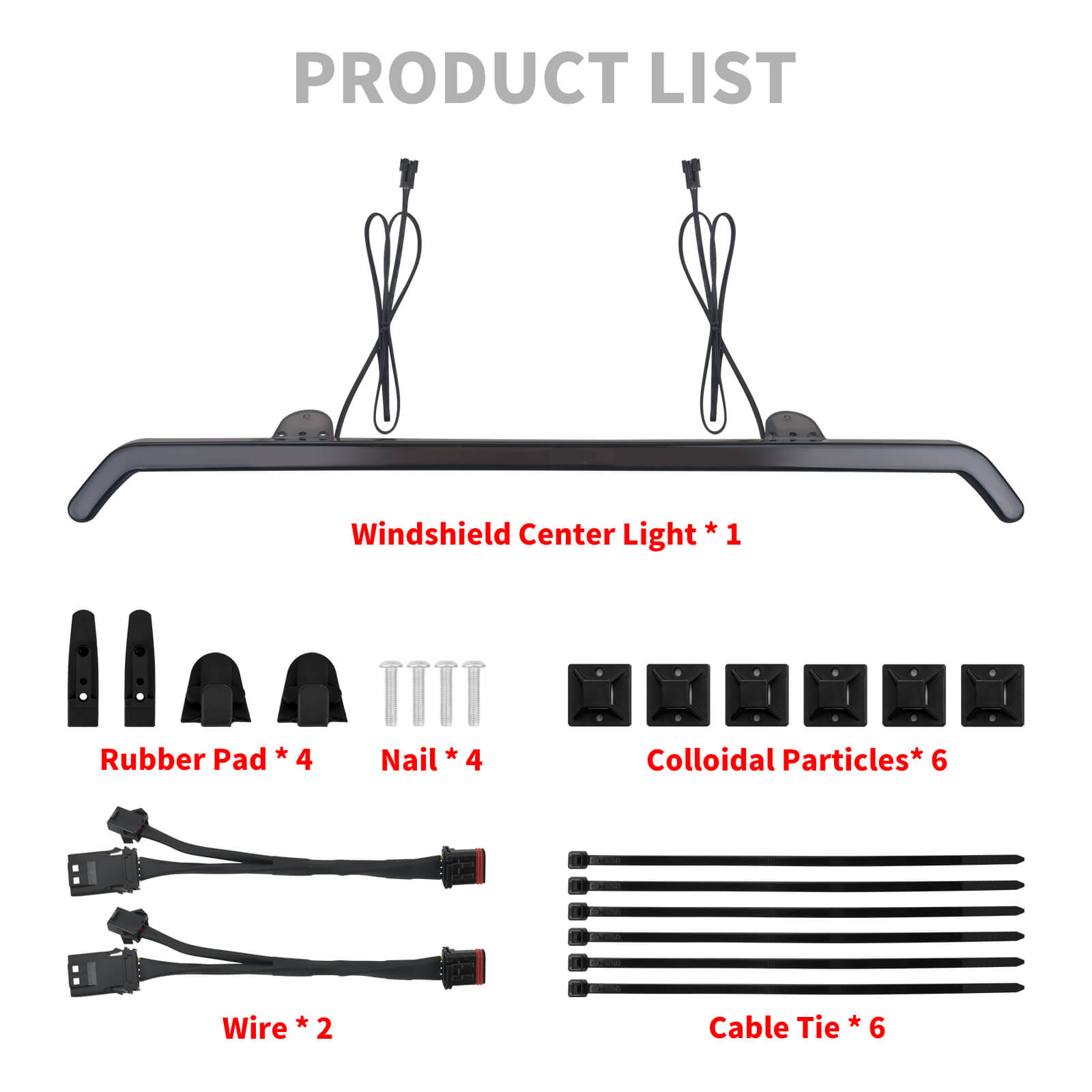 LA031301_Mactions_Black LED Windshield Trim Turn Signal Light for Harley Road Glide ‘23-Up Product List