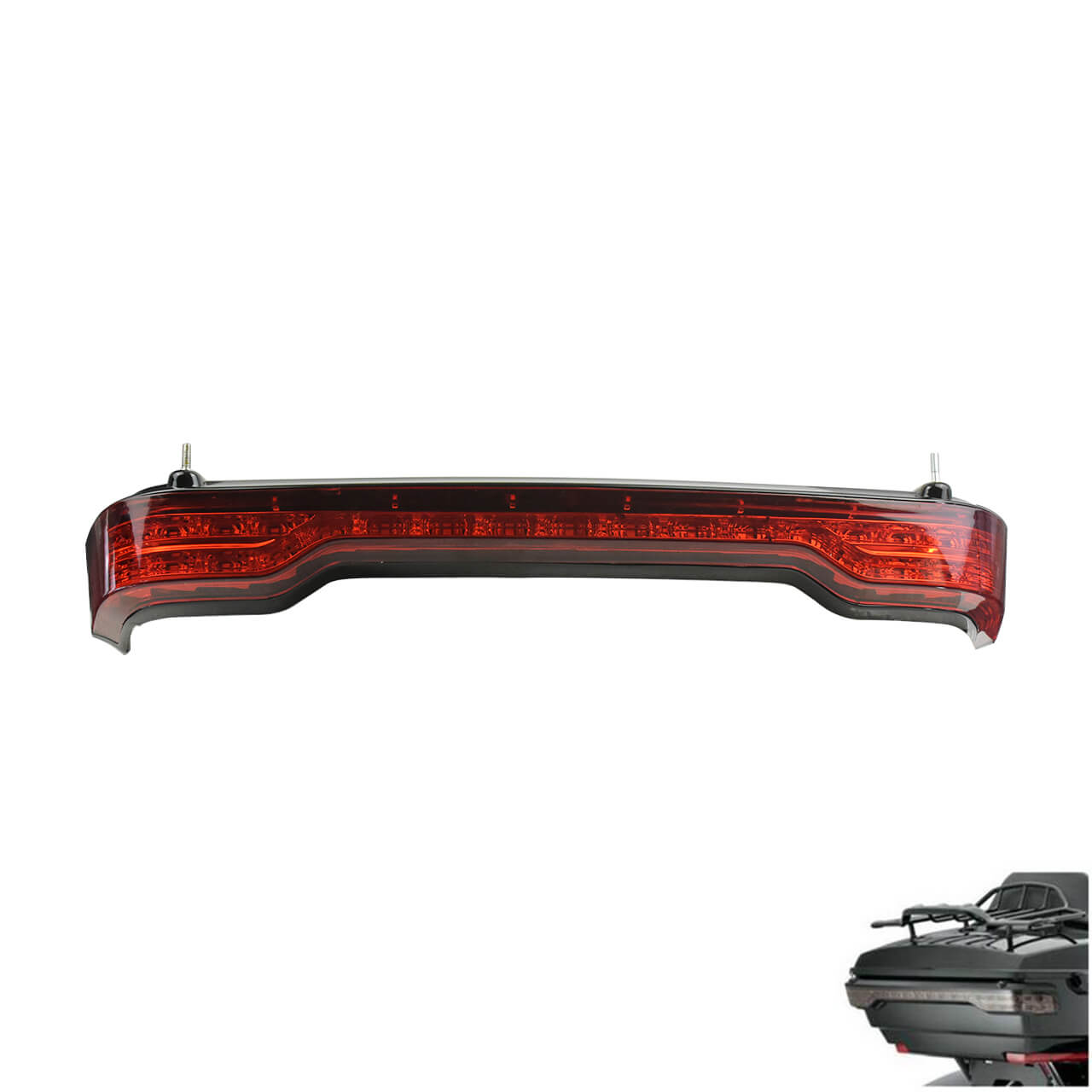 LED-King-Tour-Pak-Tail-Light-for-Harley-red-lens-LA006101