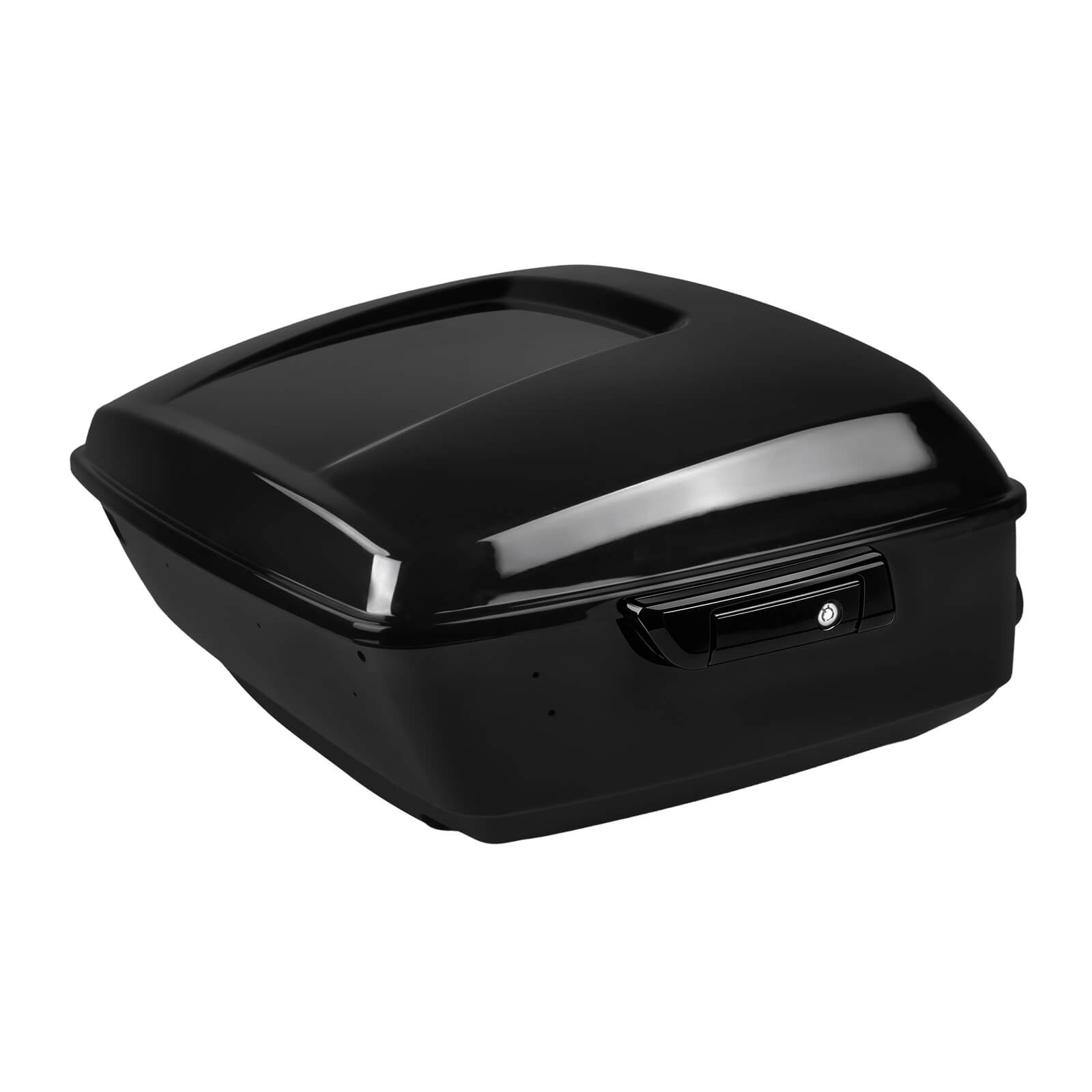 13.5" King Tour Luggage Trunk w/ Diamond Liner & Black Latch For Harley Touring '14-'25 | Mactions