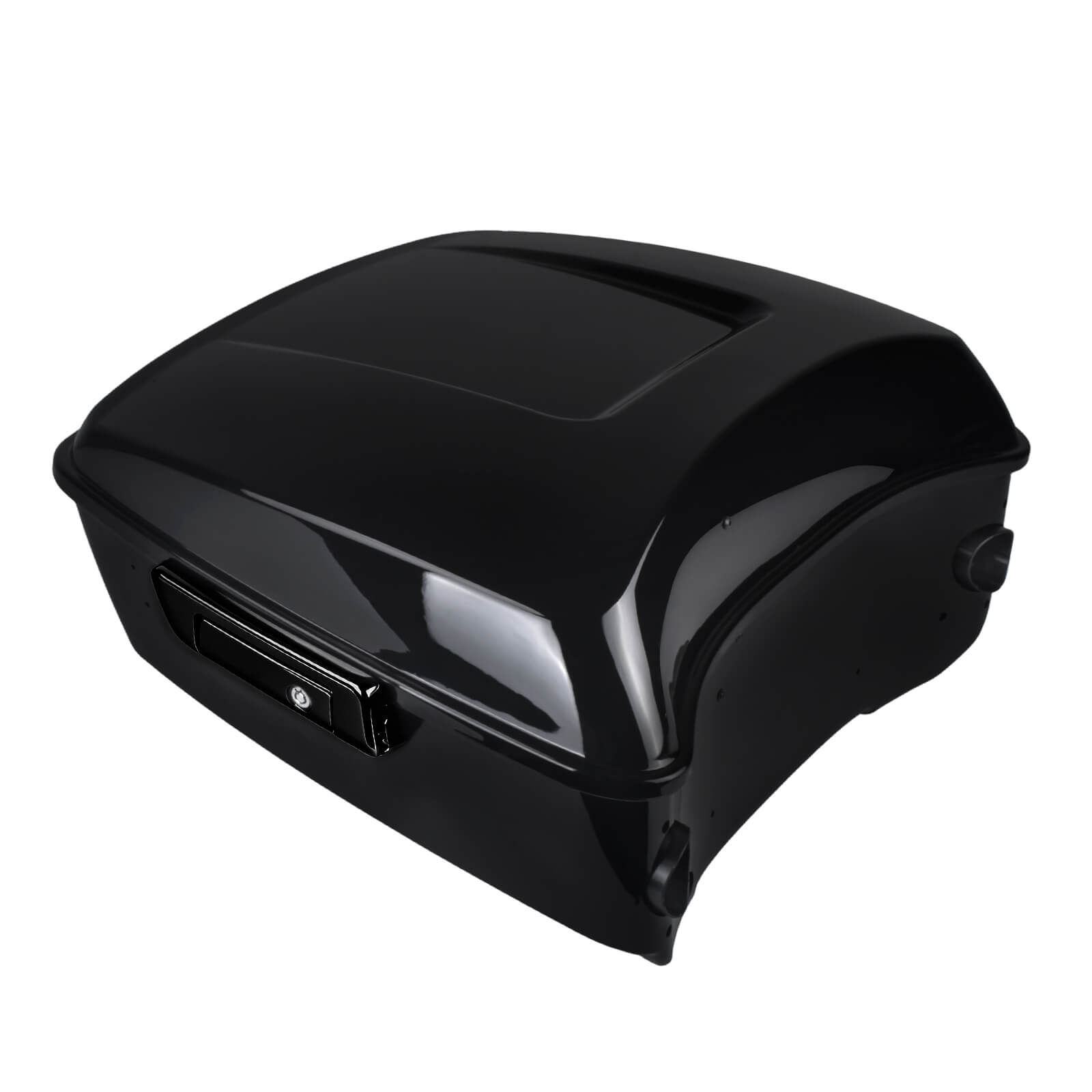 13.5" King Tour Luggage Trunk w/ Diamond Liner & Black Latch For Harley Touring '14-'25 | Mactions
