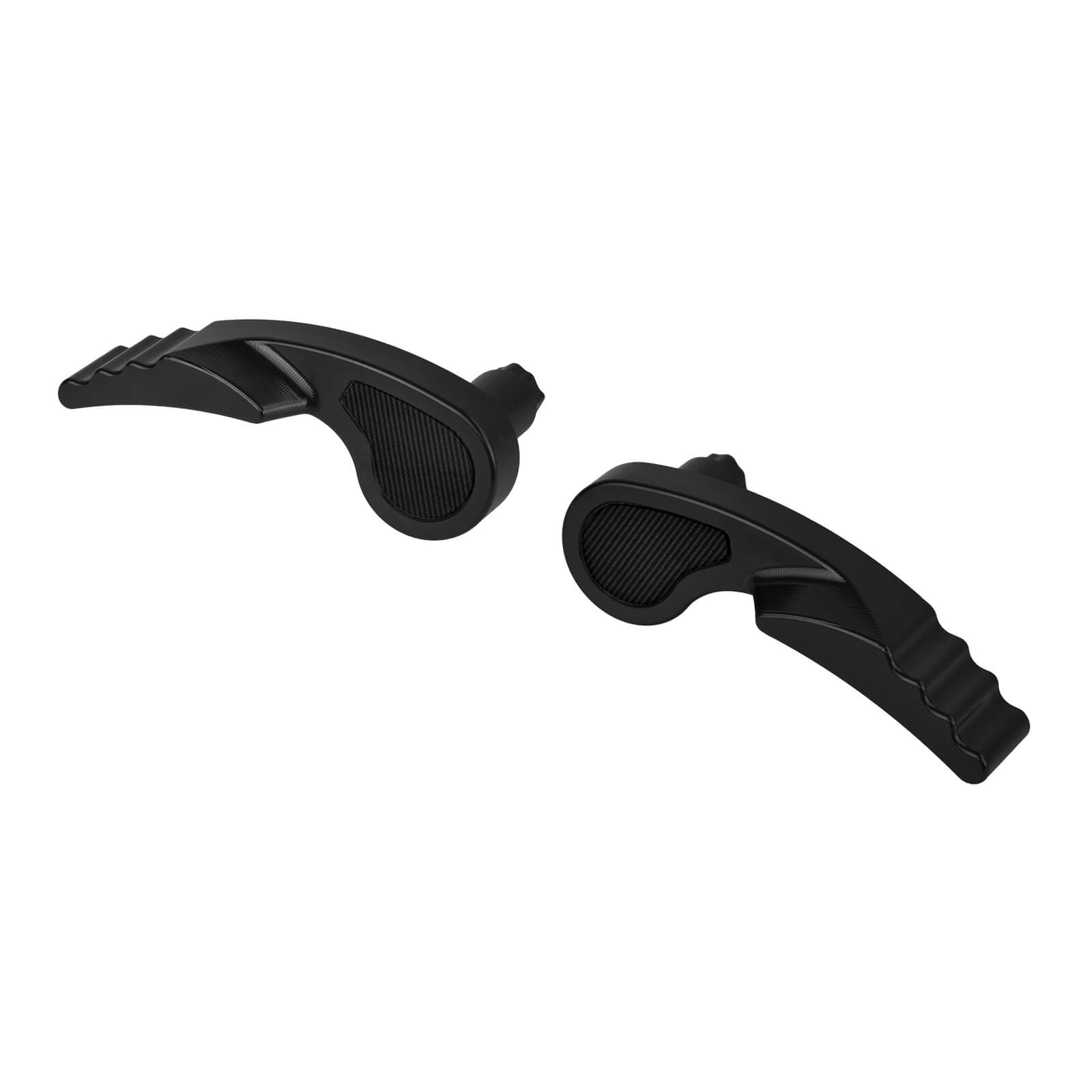 LU002201_Mactions_Ergonomic Saddlebag Latch Handles for Harley Touring '14-'25 Black