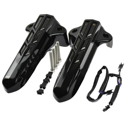 Lower Fork Leg Covers for Harley Touring LA010302