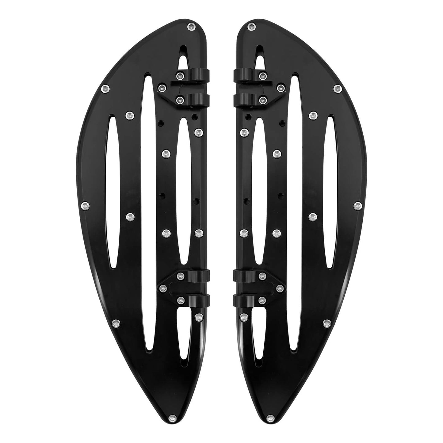 Passenger Rider Floorboards Foot Rest Set Fit For Harley Touring Softail | Mactions