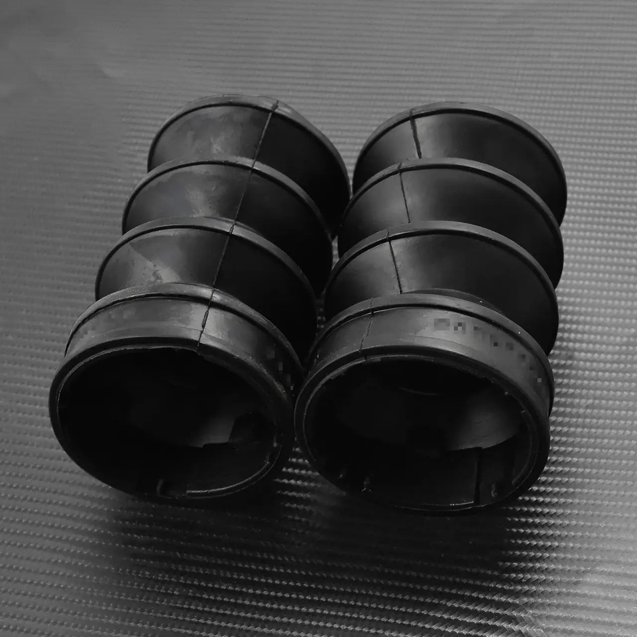 39mm Rubber Fork Cover Gaiters Gators Boots Fit For Sportster Dyna Iron 883 | Mactions