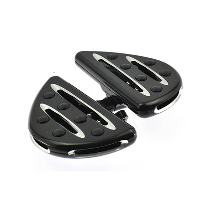 Passenger Rider Floorboards Foot Rest Set Fit For Harley Touring Softail | Mactions