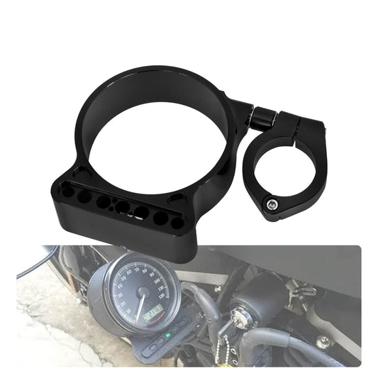 39mm 16" Instrument Bracket Relocation Speedometer Side Mounting For Harley Sportster | Mactions