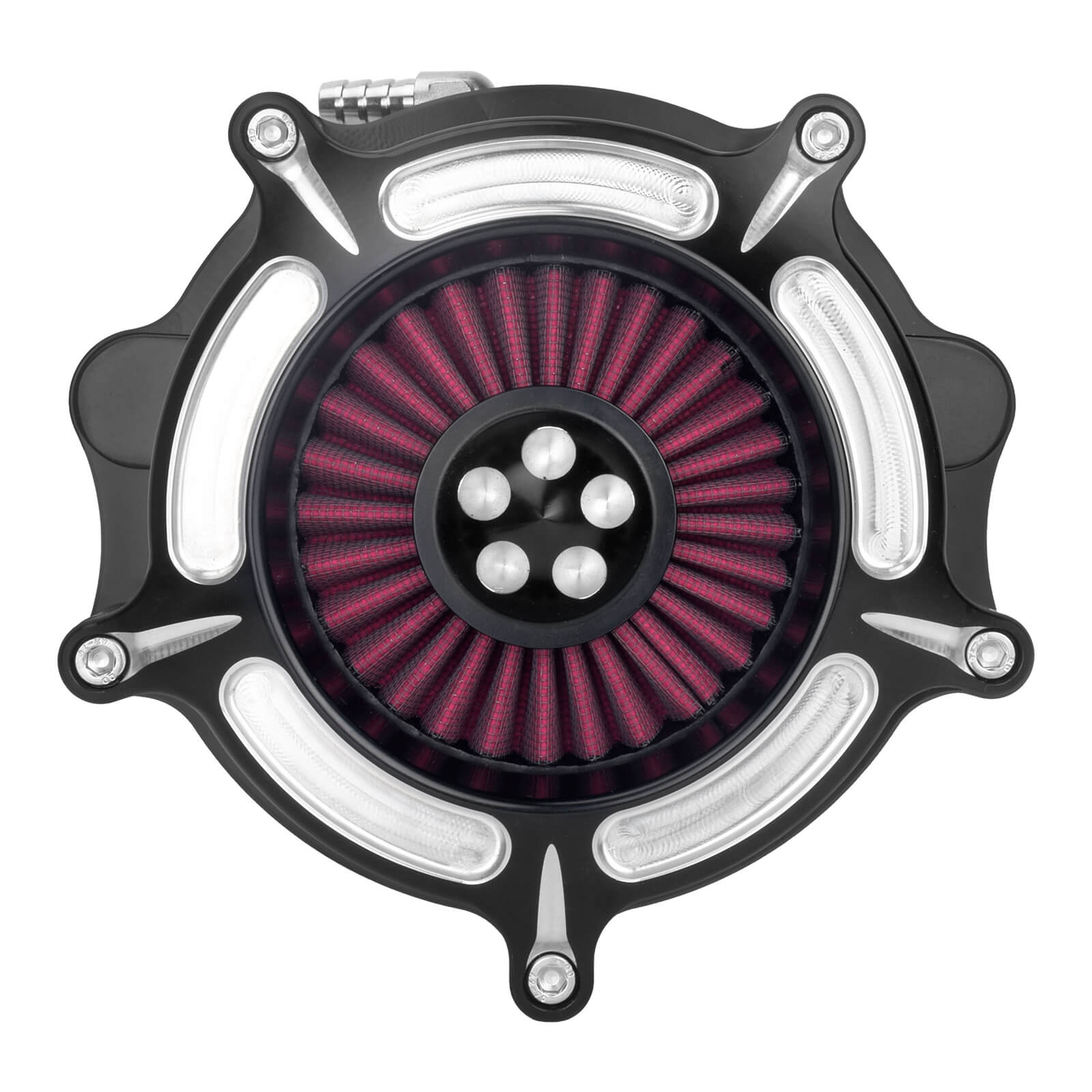 High-Flow CNC Air Intake Cleaner Filter System for Harley Touring CVO & Softail '23-'25 | Mactions