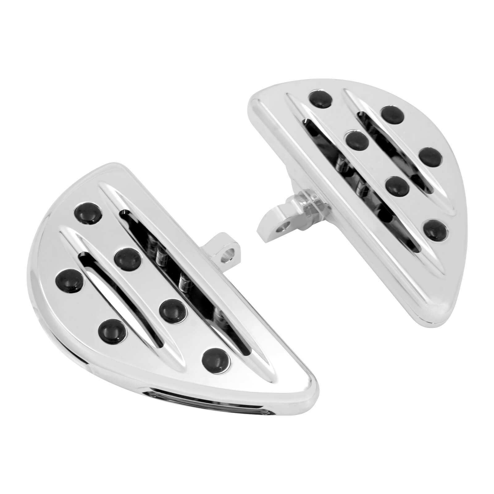 Mactions highway foot pegs for harley Touring Sportster chrome PE002201