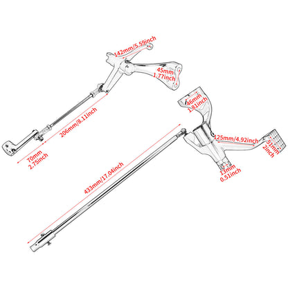 PE000108-mactions-forward-control-complete-lever-linkage-set-size