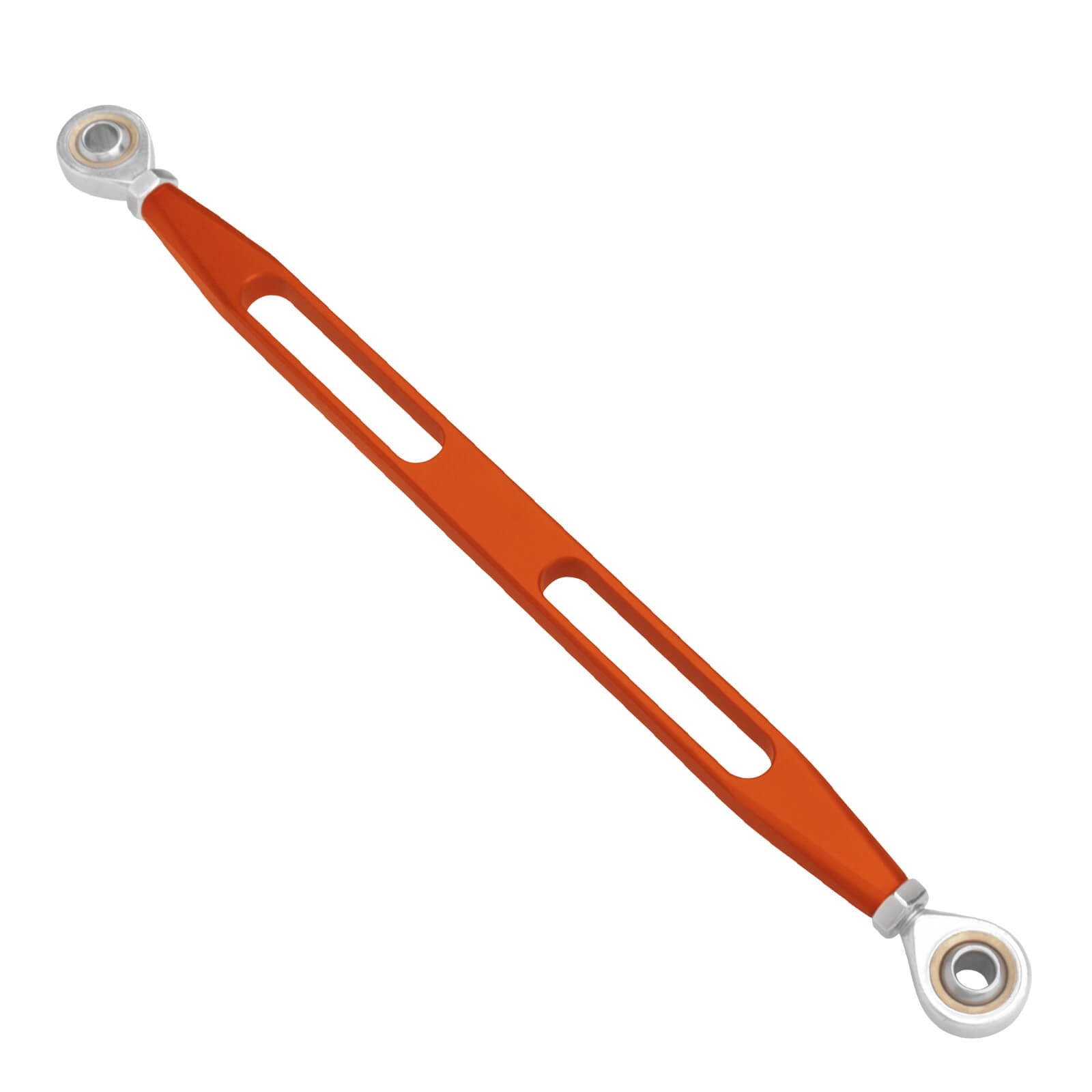 PE002704_Mactions_Custom Anodized Aluminum Shift Linkage for Harley Softail Touring Trike '86-'25 Orange
