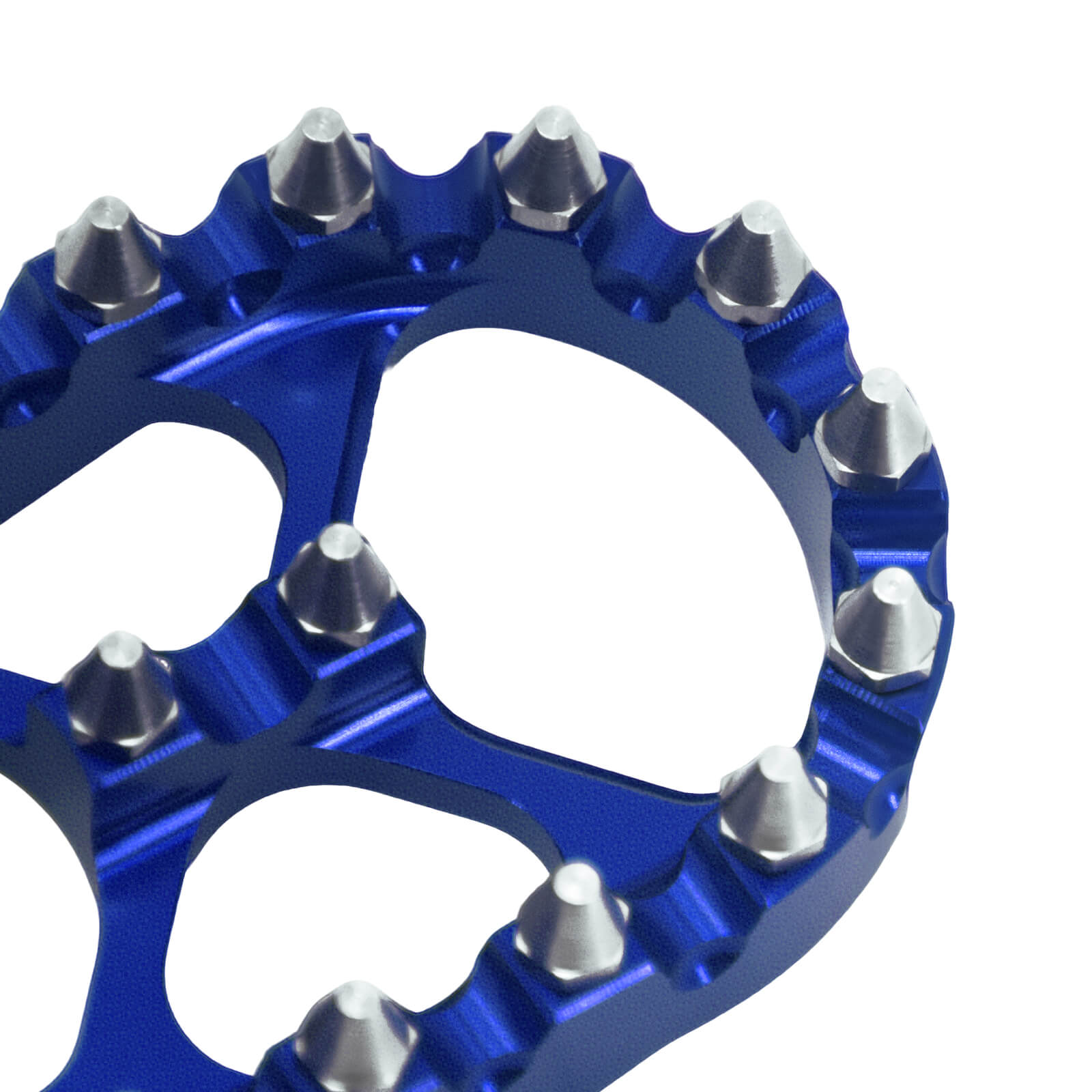 CNC Wide Foot Pegs 360° Roating Offroad Footpegs for Harley '84-'25