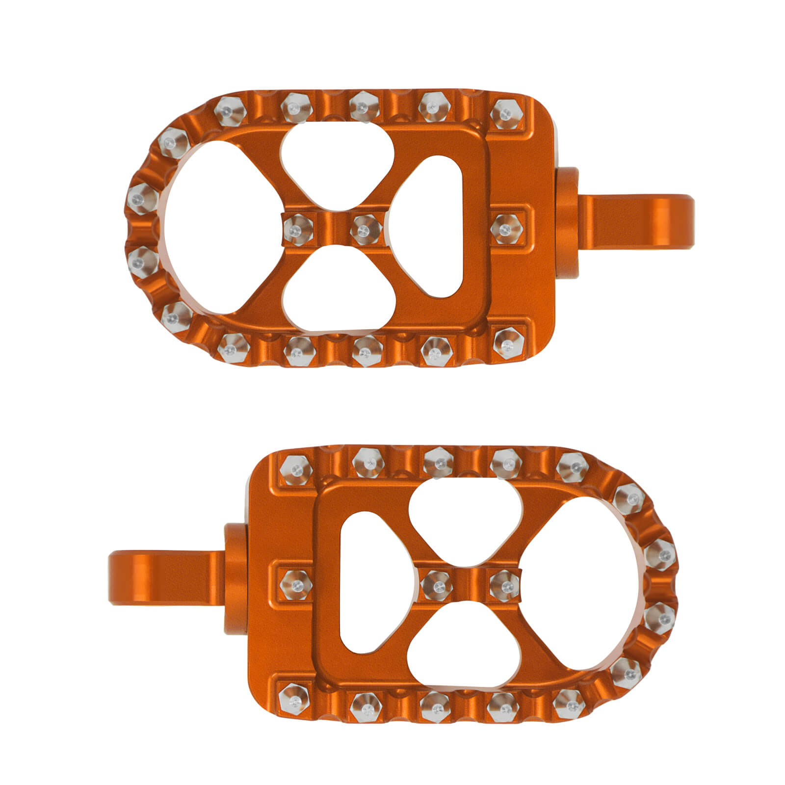 PE010608 Mactions Foot Pegs 360° Roating Offroad Footpegs for Harley '84-'25