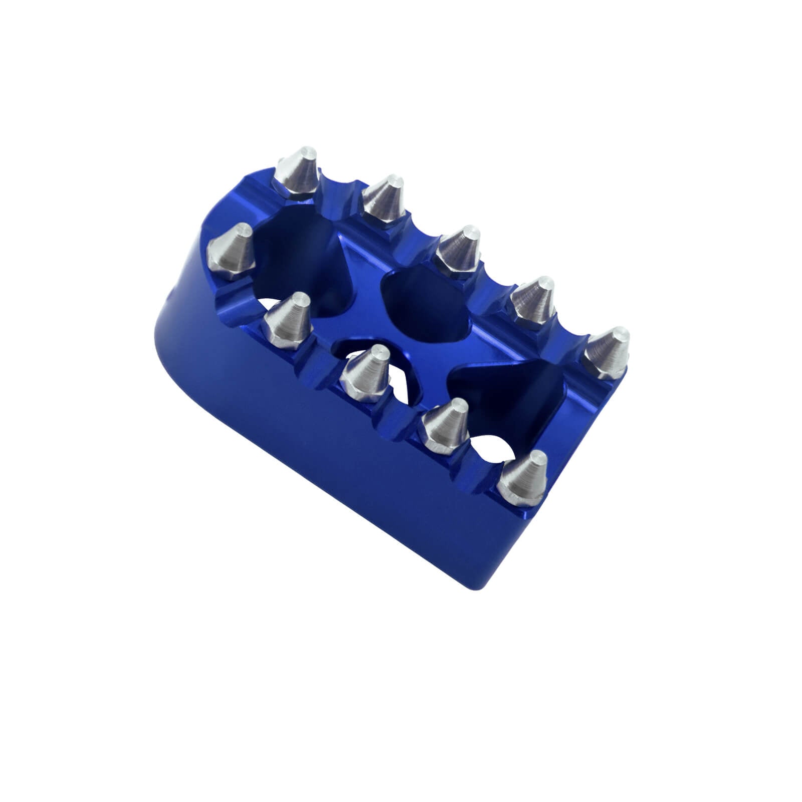 PE010905 mactions Blue Rivets Heel Toe Shifter Pegs for harley touring