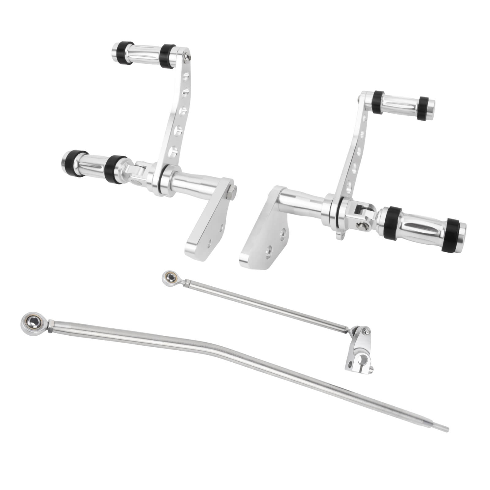 PE012602 mactions Forward Control Levers Linkages Kits for Harley
