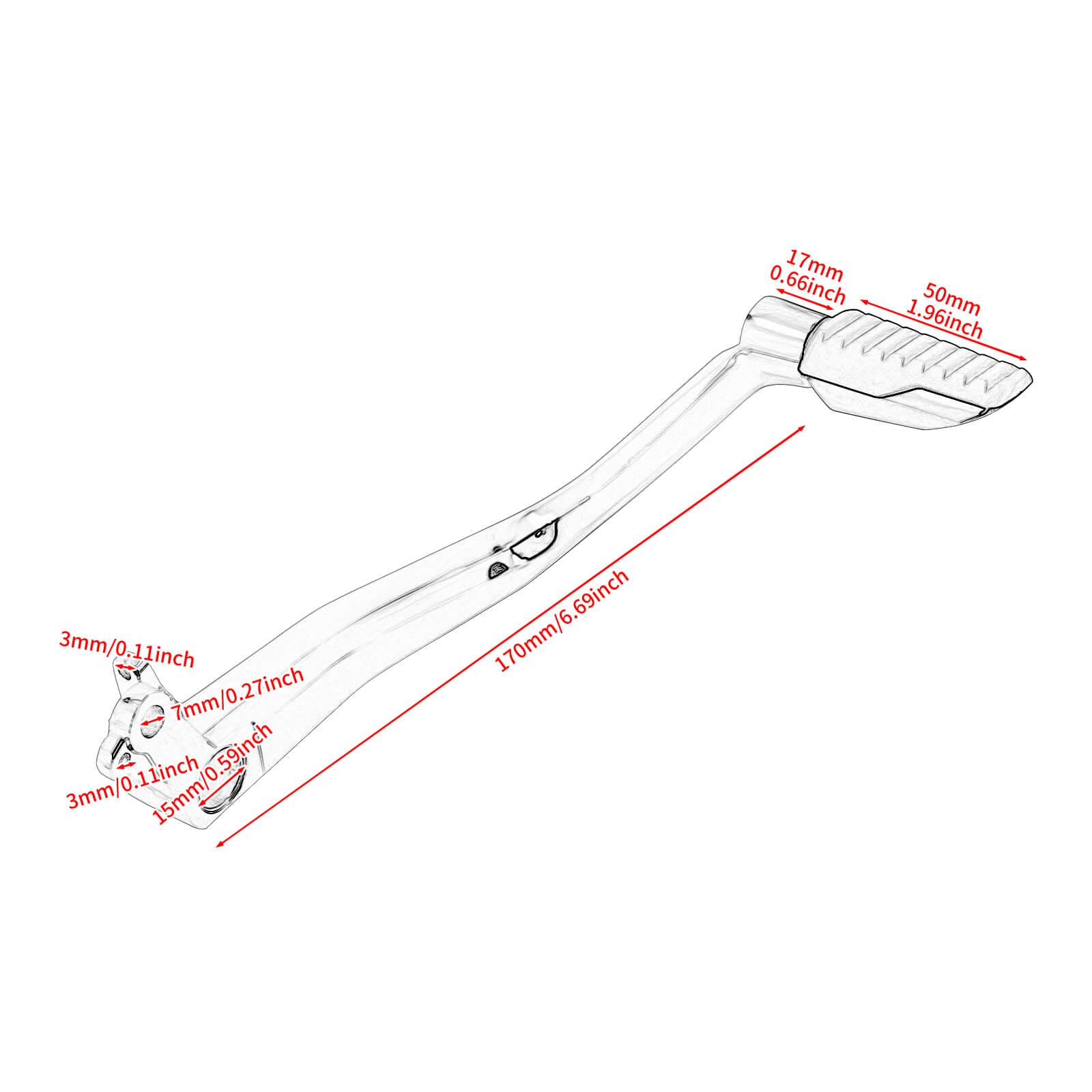 PE015702-mactions-honda-goldwing-foot-brake-lever-pedal-size