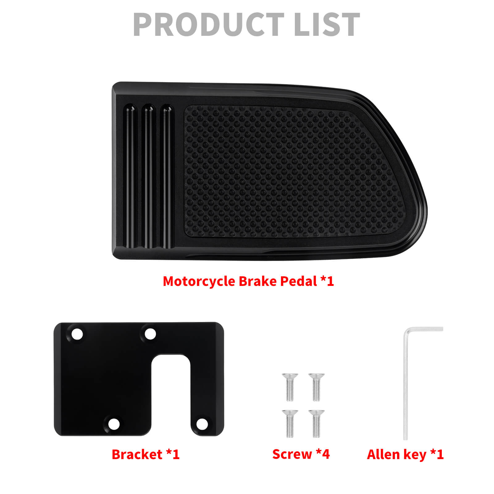 PE0166 Mactions_Brake Pedal for Harley Street Bob / Fat Bob ‘18-’25  Product List