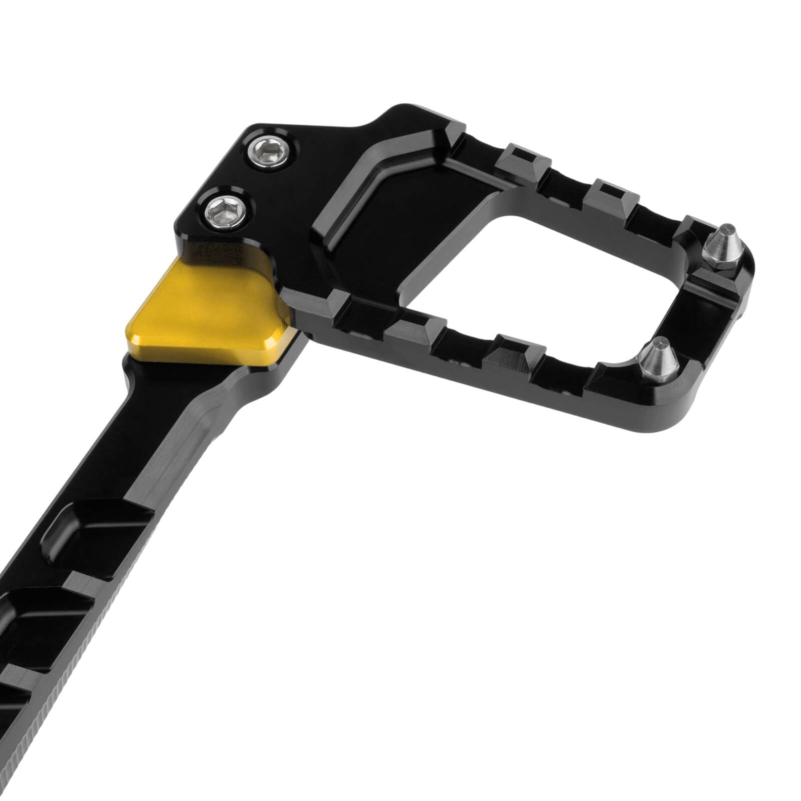 PE019002 mactions CNC Billet Aluminum yellow Mid Control Kit for Harley M8 Softail low rider st 2025