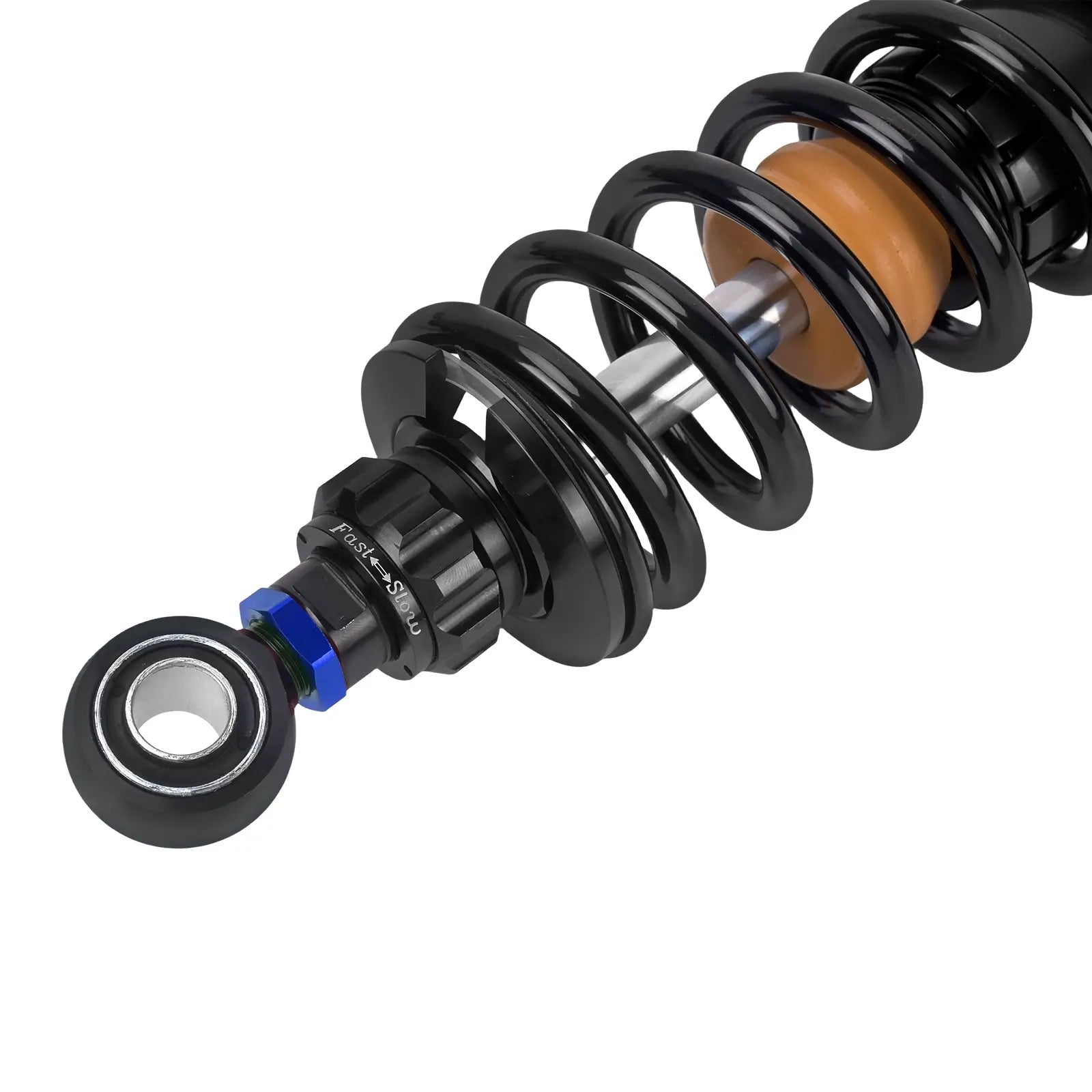 SU000105 Motorcycle shock absorber Remote Blue Reservoir