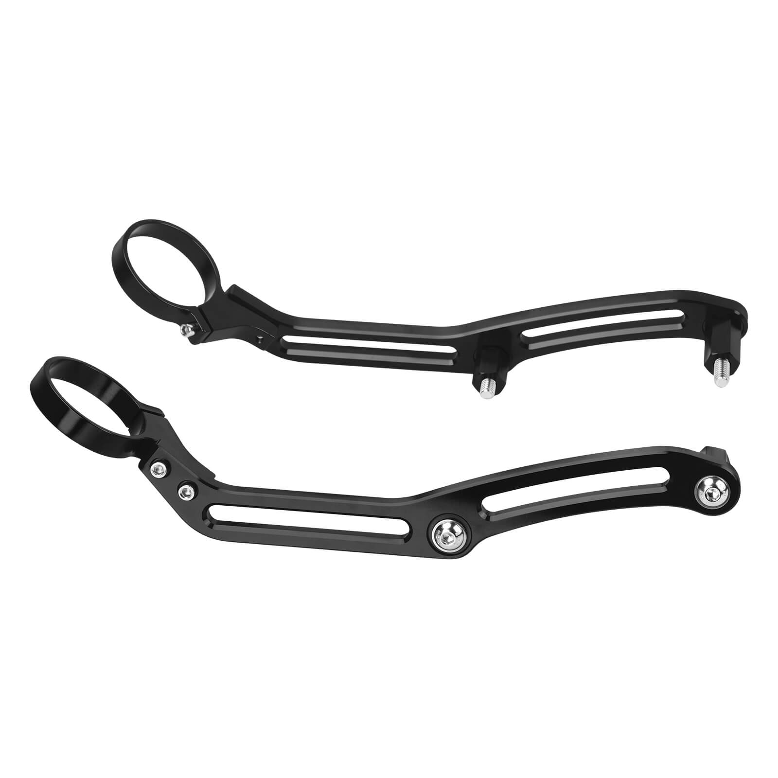 Rear Remote Reservoir Shocks Mounting Bracket for Harley Touring '14-'24 | Mactions