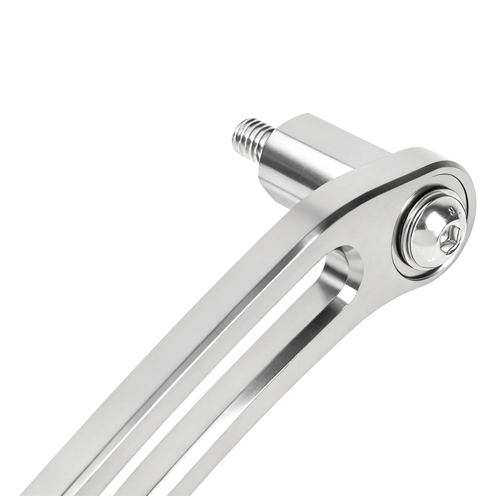 SU000305 mactions Chrome Reservoir Shock Mount Clamp for Harley road glide 2024