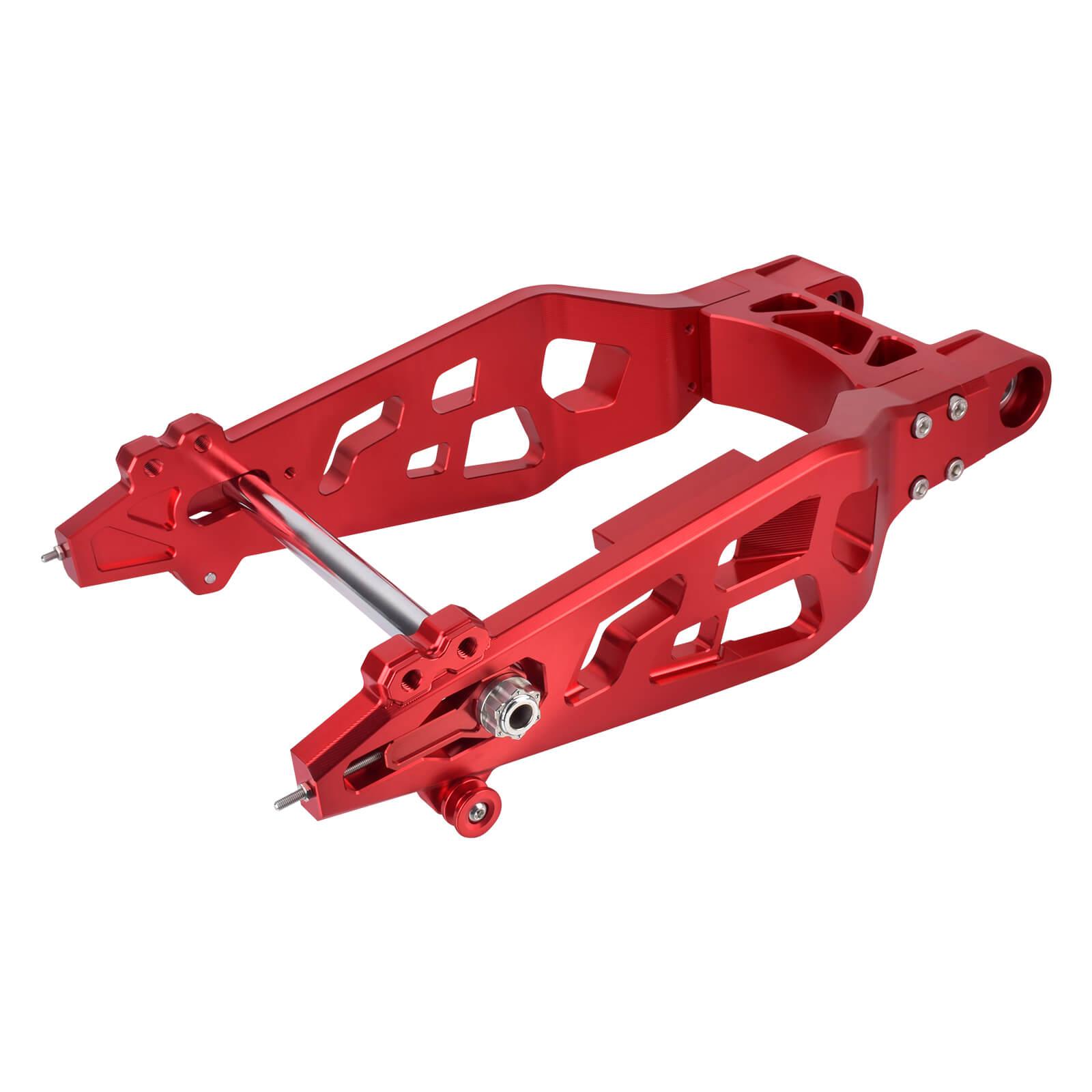 SU000401 MACTIONS Performance CNC Aluminum Rear Swingarm For Harley 
