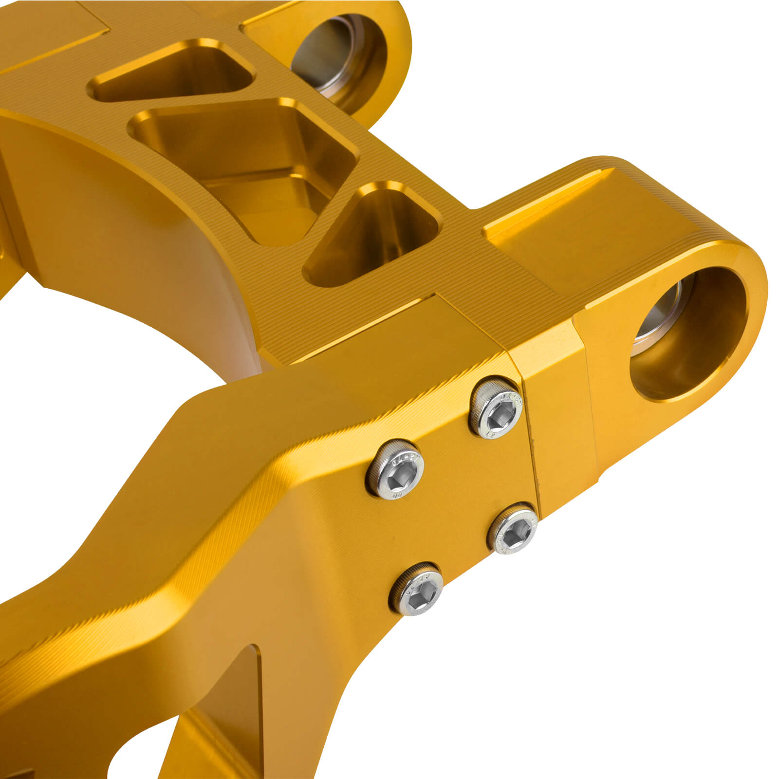 SU000402 mactions Performance CNC Aluminum Rear Swingarm For Harley road glide 2023 - gold