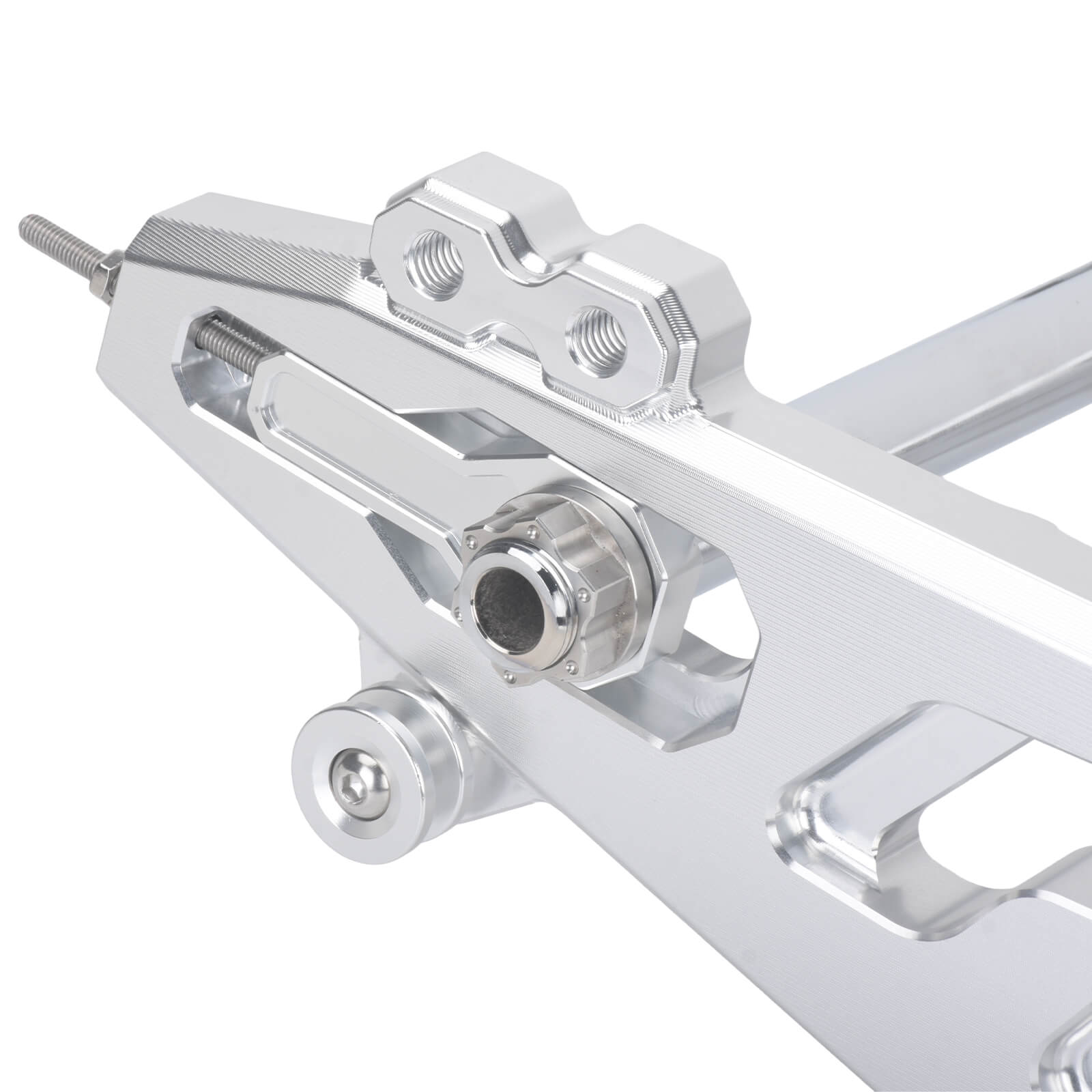 SU000403 mactions Performance CNC Aluminum Rear Swingarm For Harley road glide 2025 - chrome