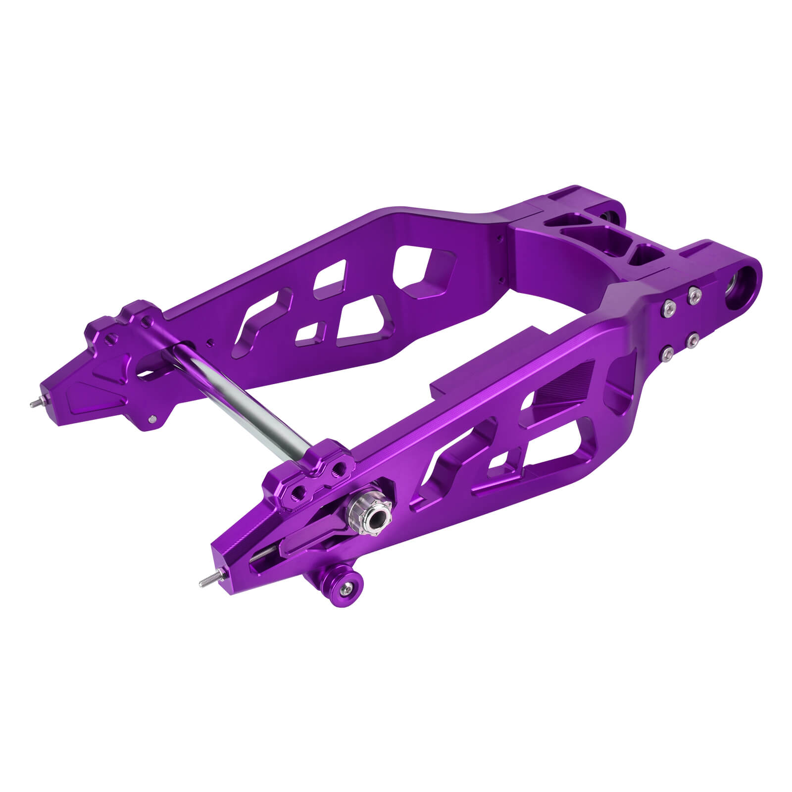SU000404 mactions Performance CNC Aluminum Rear Swingarm For Harley Touring 