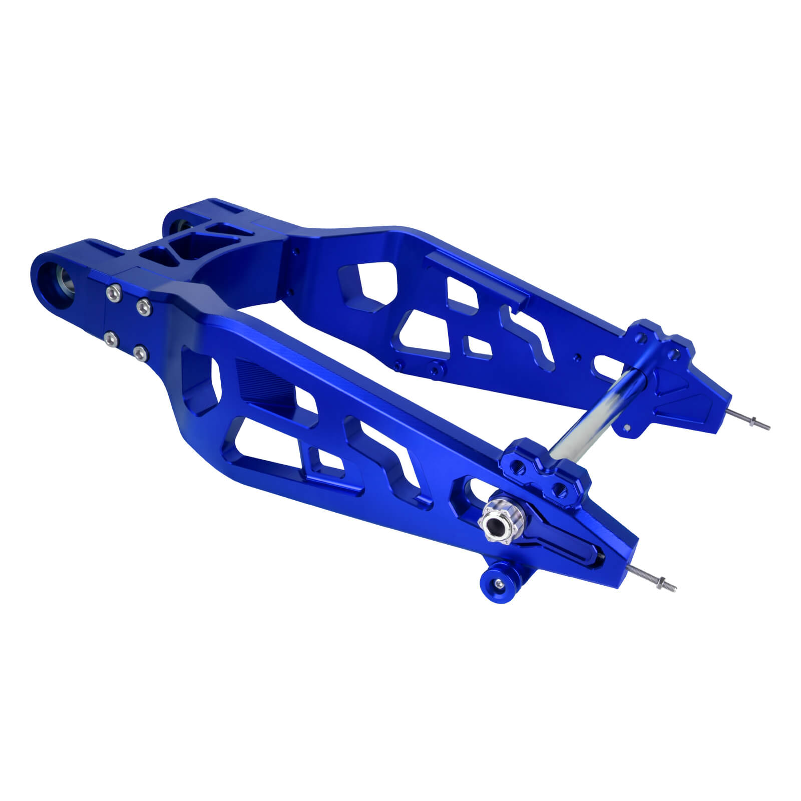 SU000405 mactions Performance CNC Aluminum Rear Swingarm For Harley road glide 2024 - blue