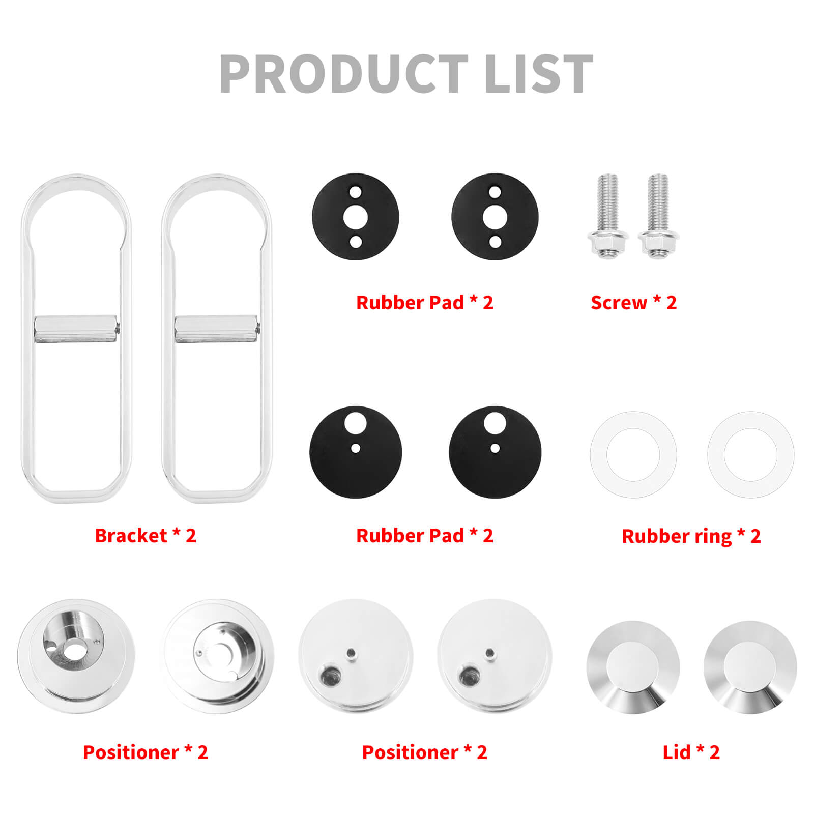 TH030702 mactions Fairing Mount Drop Block Mirror Extension Adapter For Harley Street Glide - product list