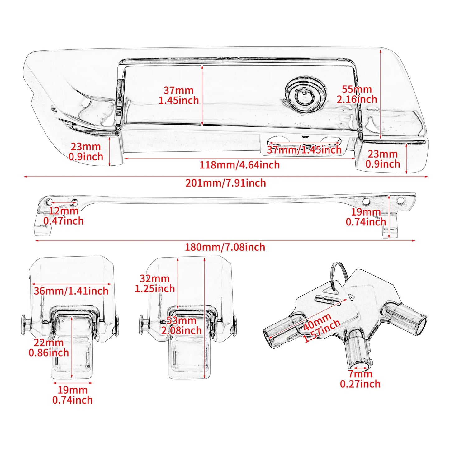 TH033002-mactions-harley-motorcycle-tour-pack-trunk-hinges-latch-lid-for-touring-size