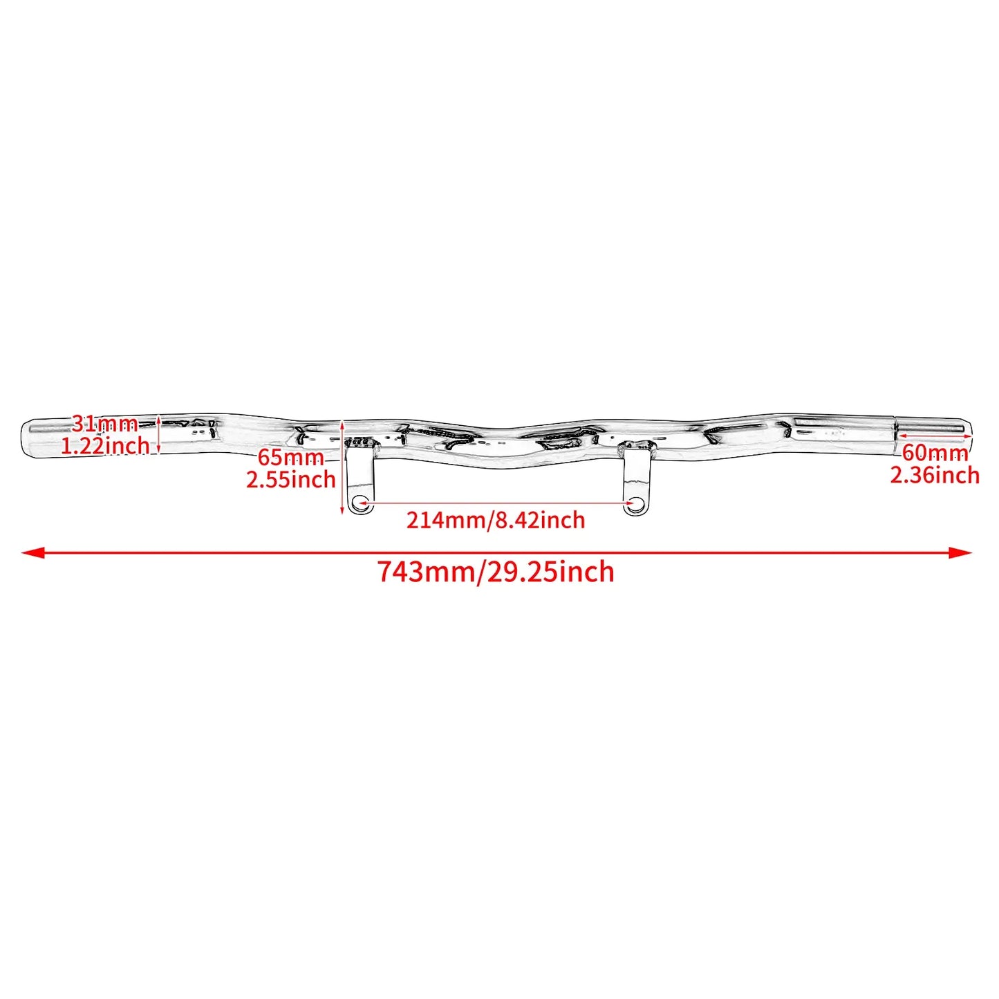 Flat-Out Front Engine Guard Highway Carsh Bar Fit for Harley Sportster S RH1250S RH975 2021-up | Mactions