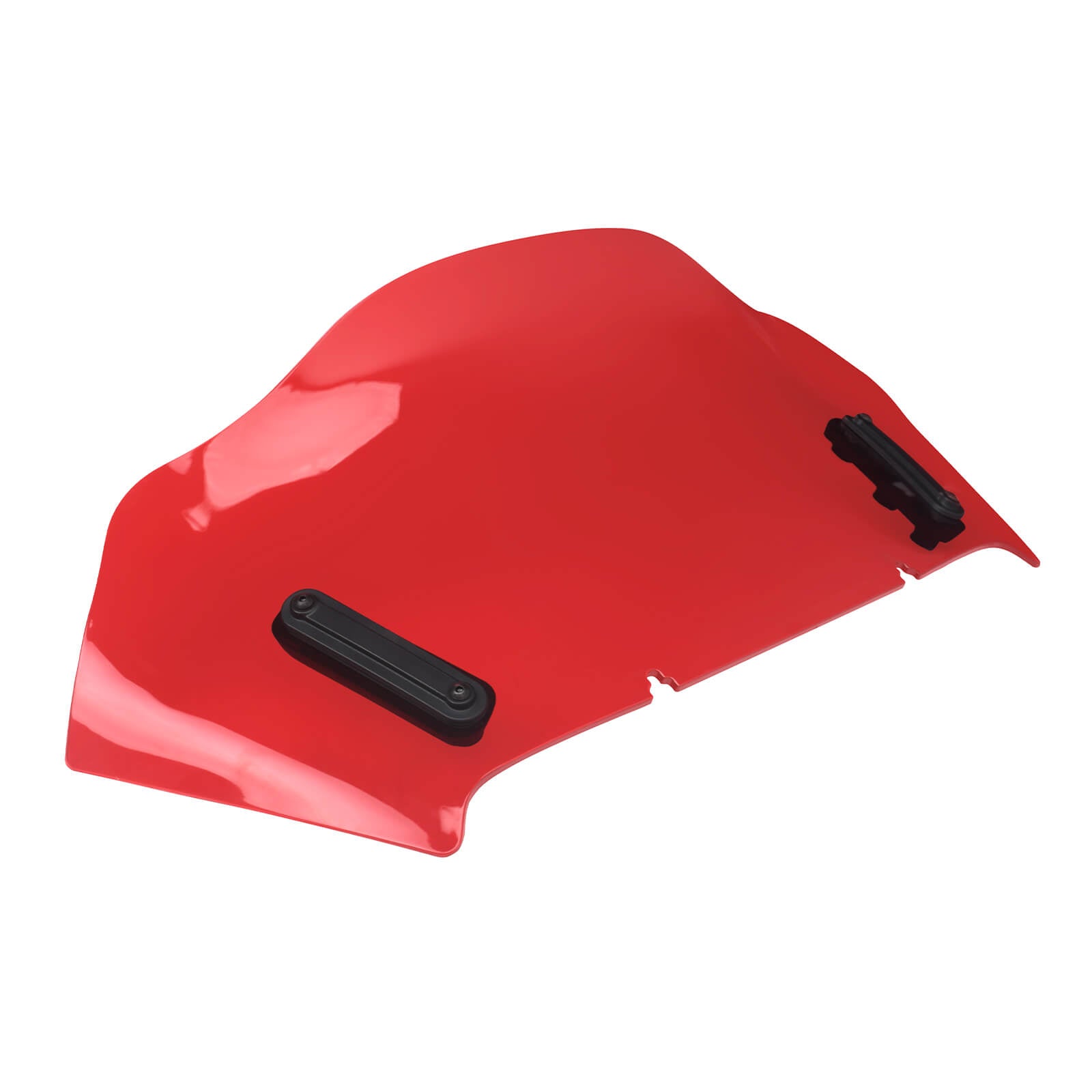 WI005402 mactions 10" Wave Windshield for Harley Street Glide & CVO '24-'25 - red windshield