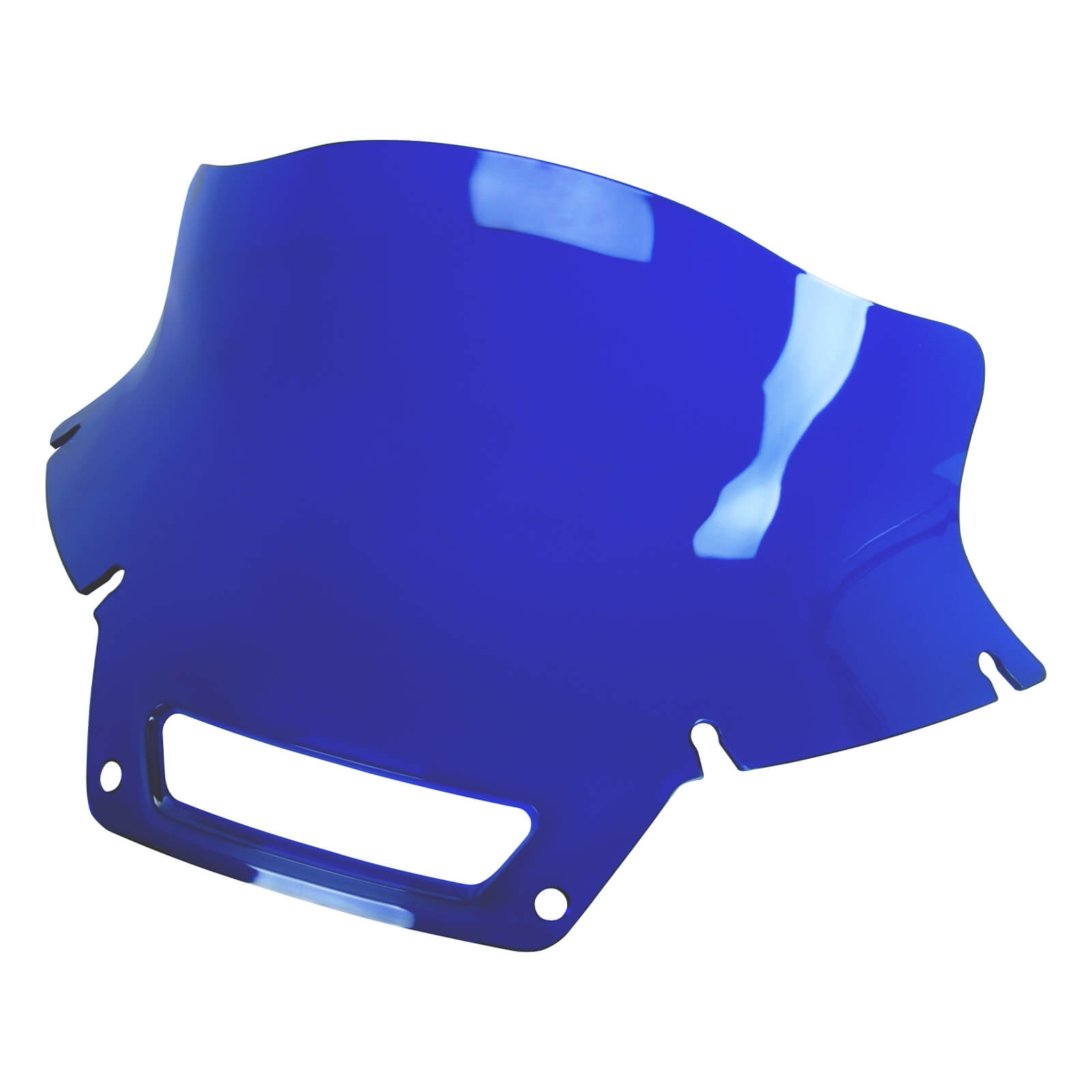 WI005505 8.5" Motorcycle blue Windshield for Harley low rider 2024