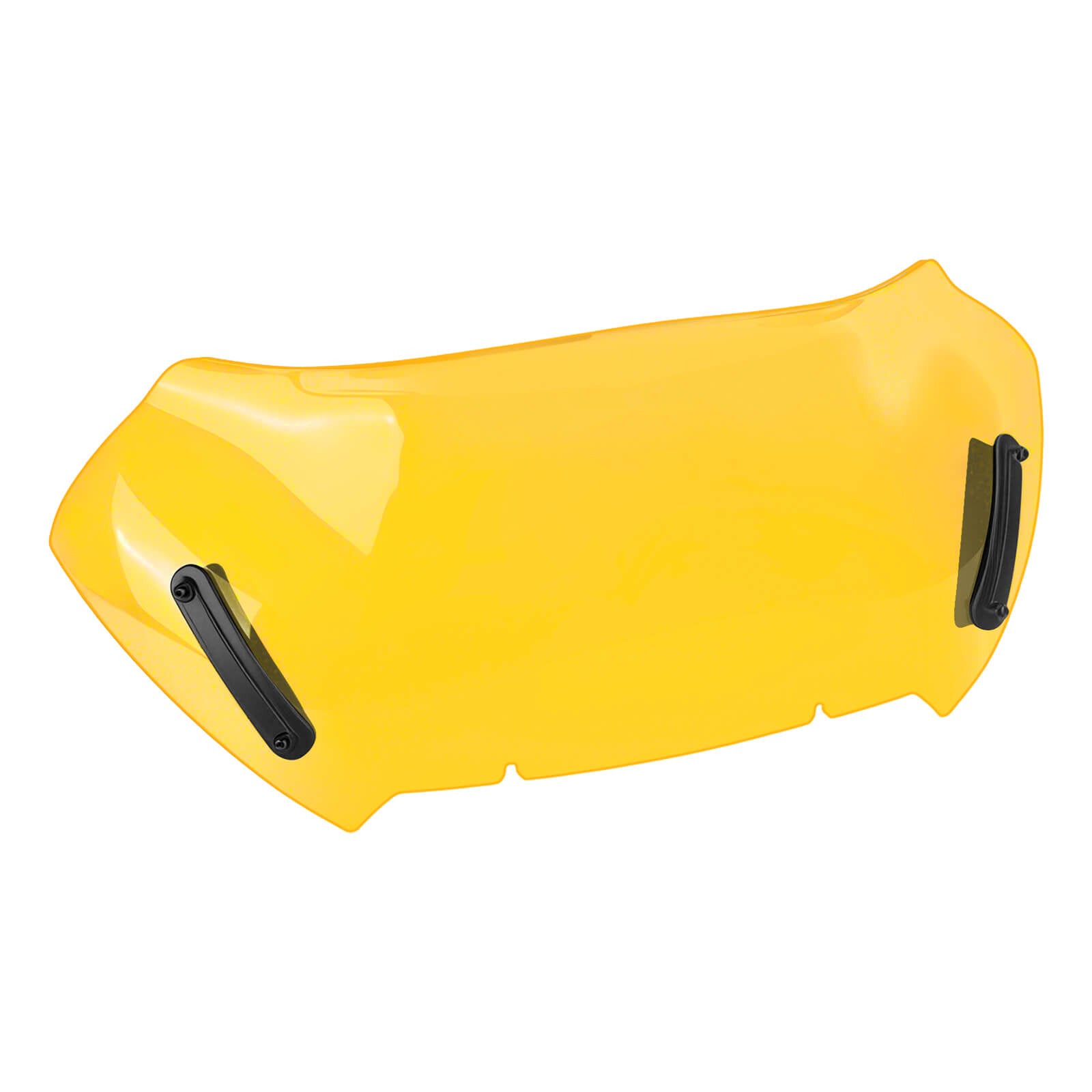 WI006003 MACTIONS motorcycle 10" Wave Windshield for 2024-2026 Harley Road Glide - yellow