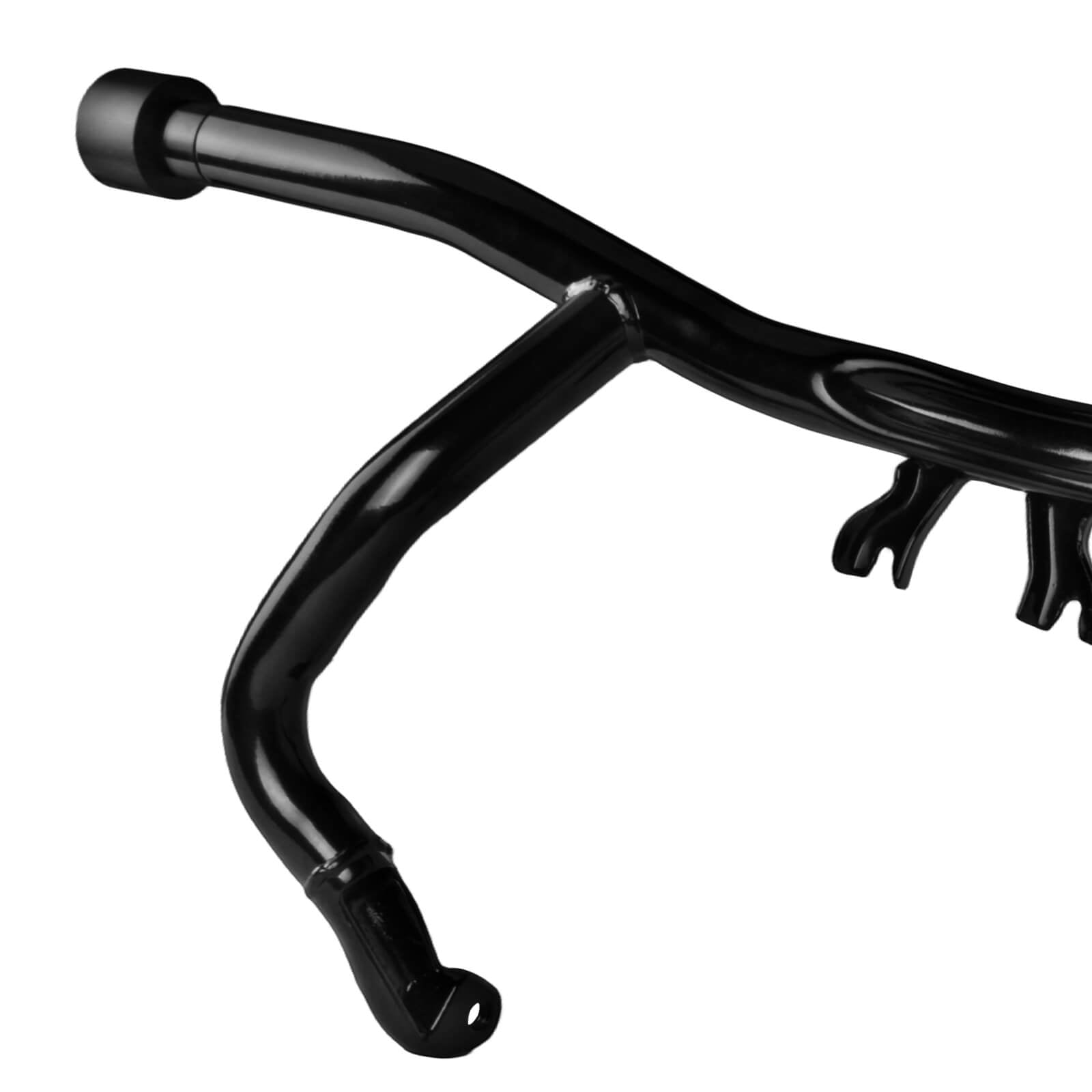 ZHBR0005 Mactions Gloss Black Front Engine Guard Crash Bar for  Harley Touring 