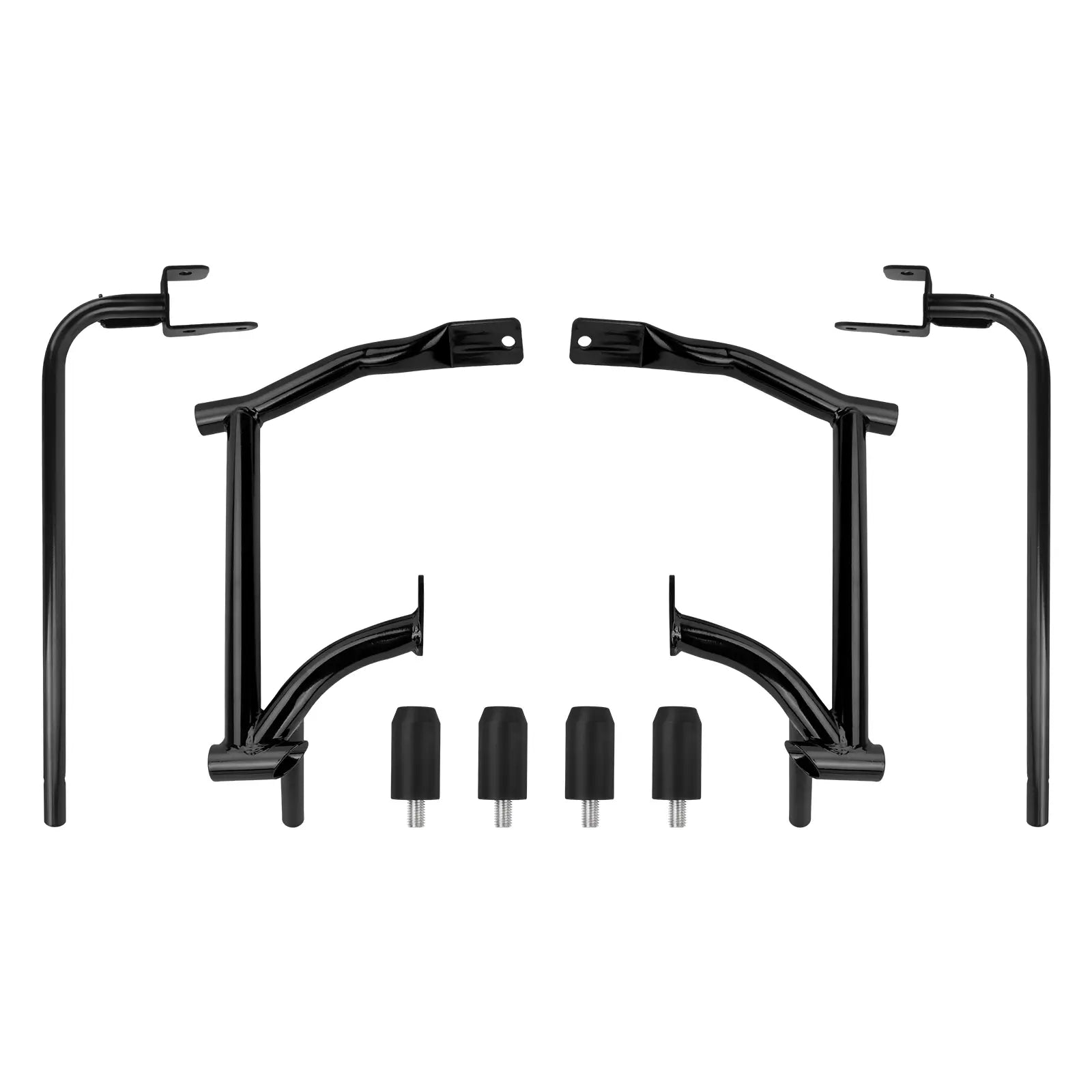 ZHFR0001 MACTIONS Motorcycle Saddlebag Guards & Bag Support Brackets FOR HARLEY