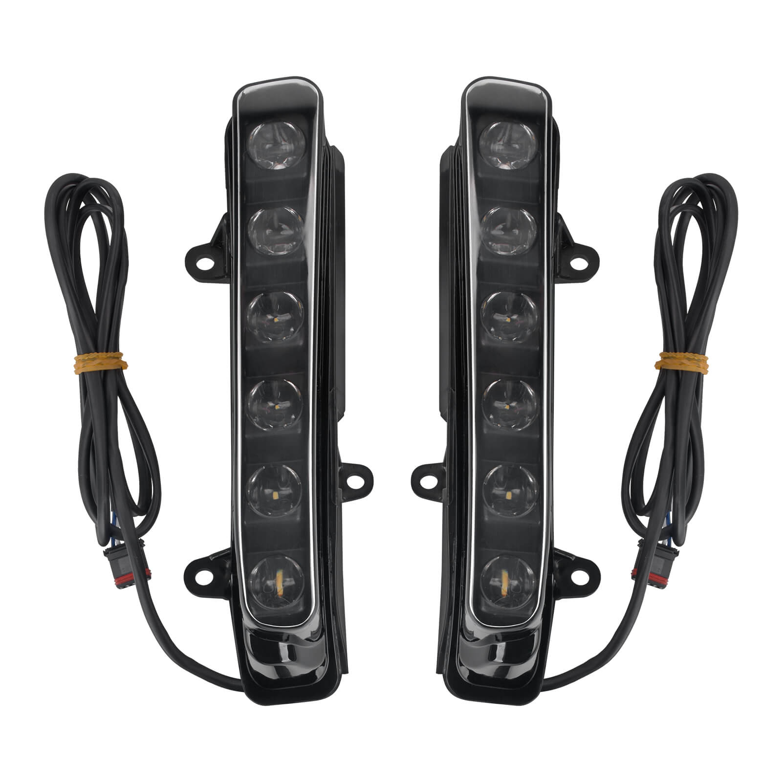 ZHFR0028-JG Mactions Lower Fairing and Engine Guard Kit with Integrated LEDs For Touring '23-'26 Light