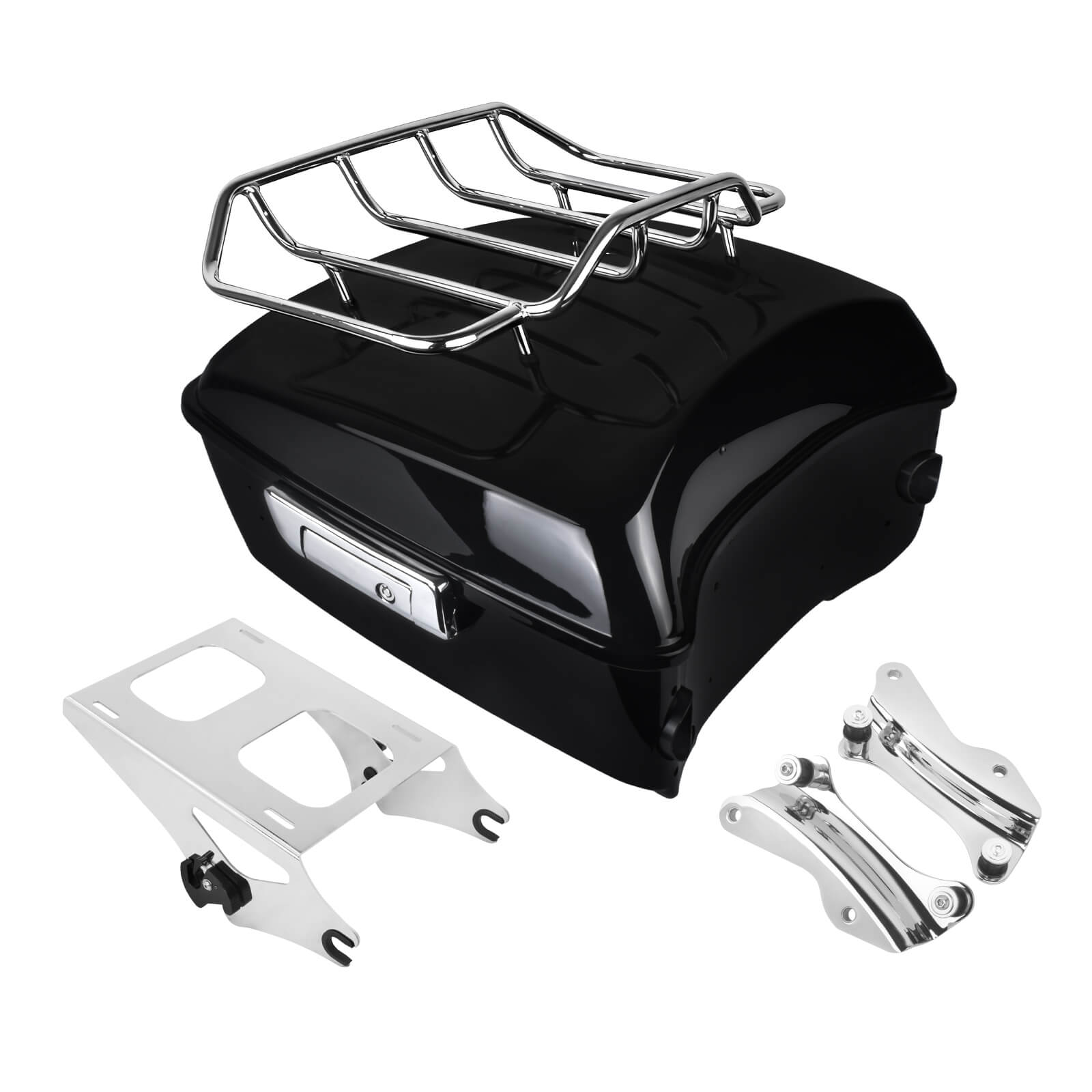 13.7'' King Tour Trunk with Quick Detach Rack for Harley Touring 2014-2025 | Mactions