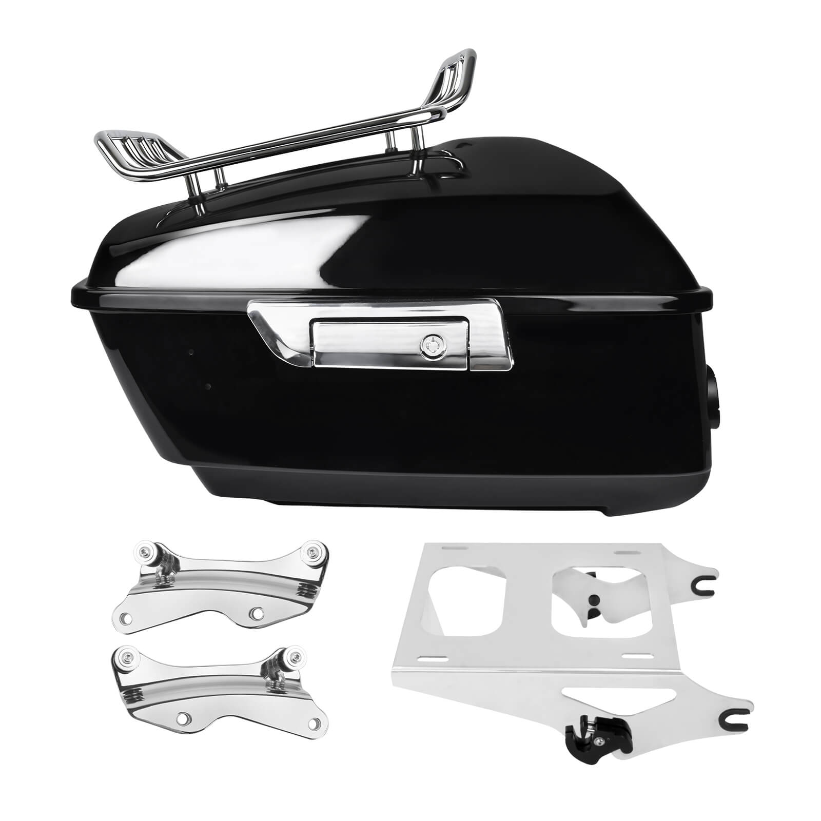 13.7'' King Tour Trunk with Quick Detach Rack for Harley Touring 2014-2025 | Mactions