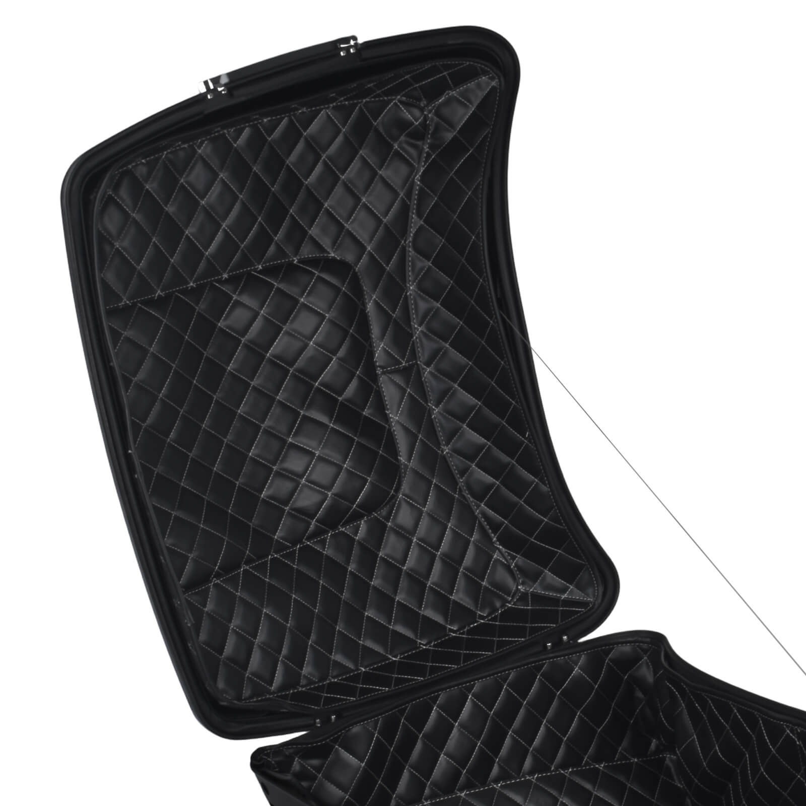 13.7'' King Tour Trunk with Quick Detach Rack for Harley Touring 2014-2025 | Mactions