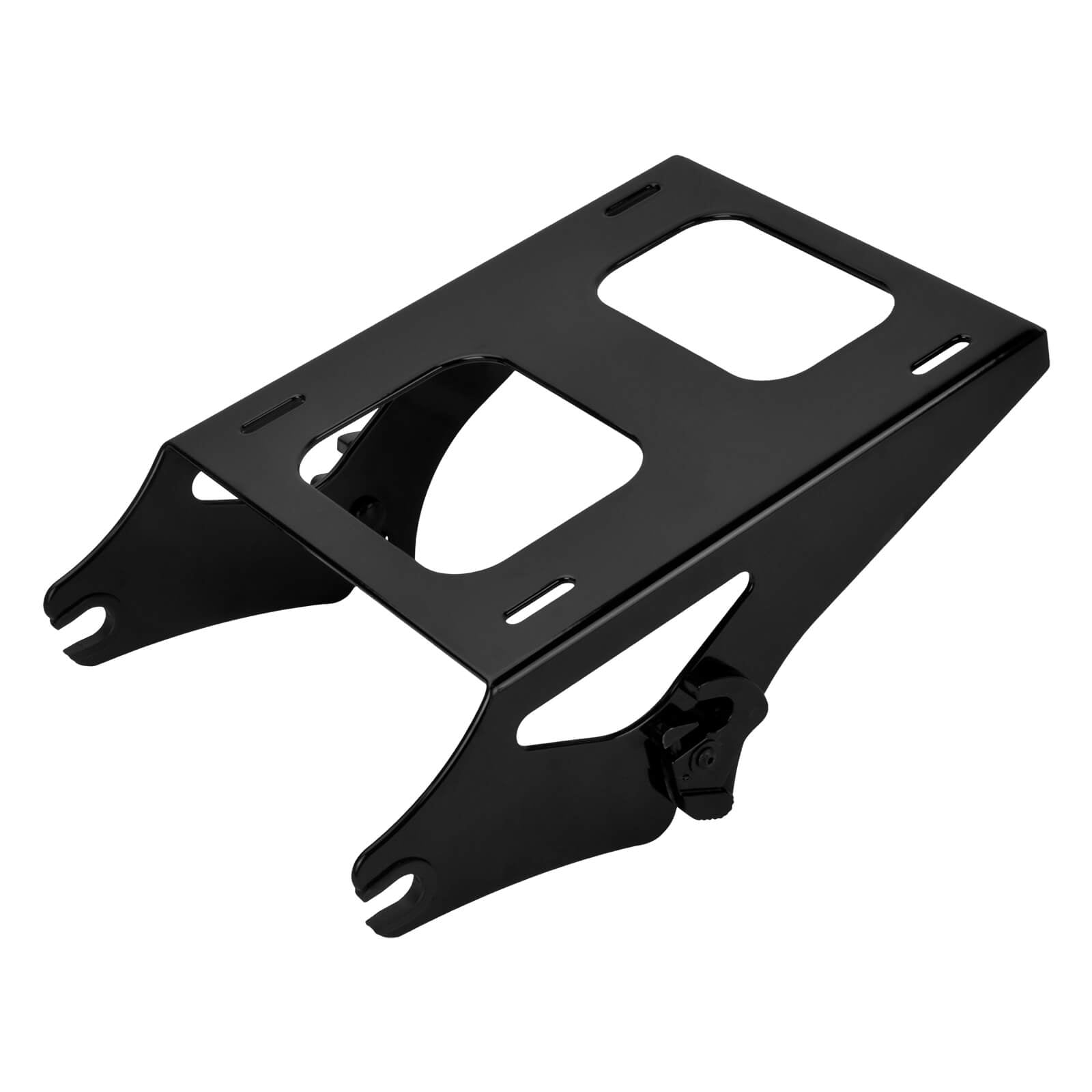 7.5" Razor Tour Pack Trunk with Backrest & Quick Detach Luggage Rack for Harley Touring '14-'25 | Mactions