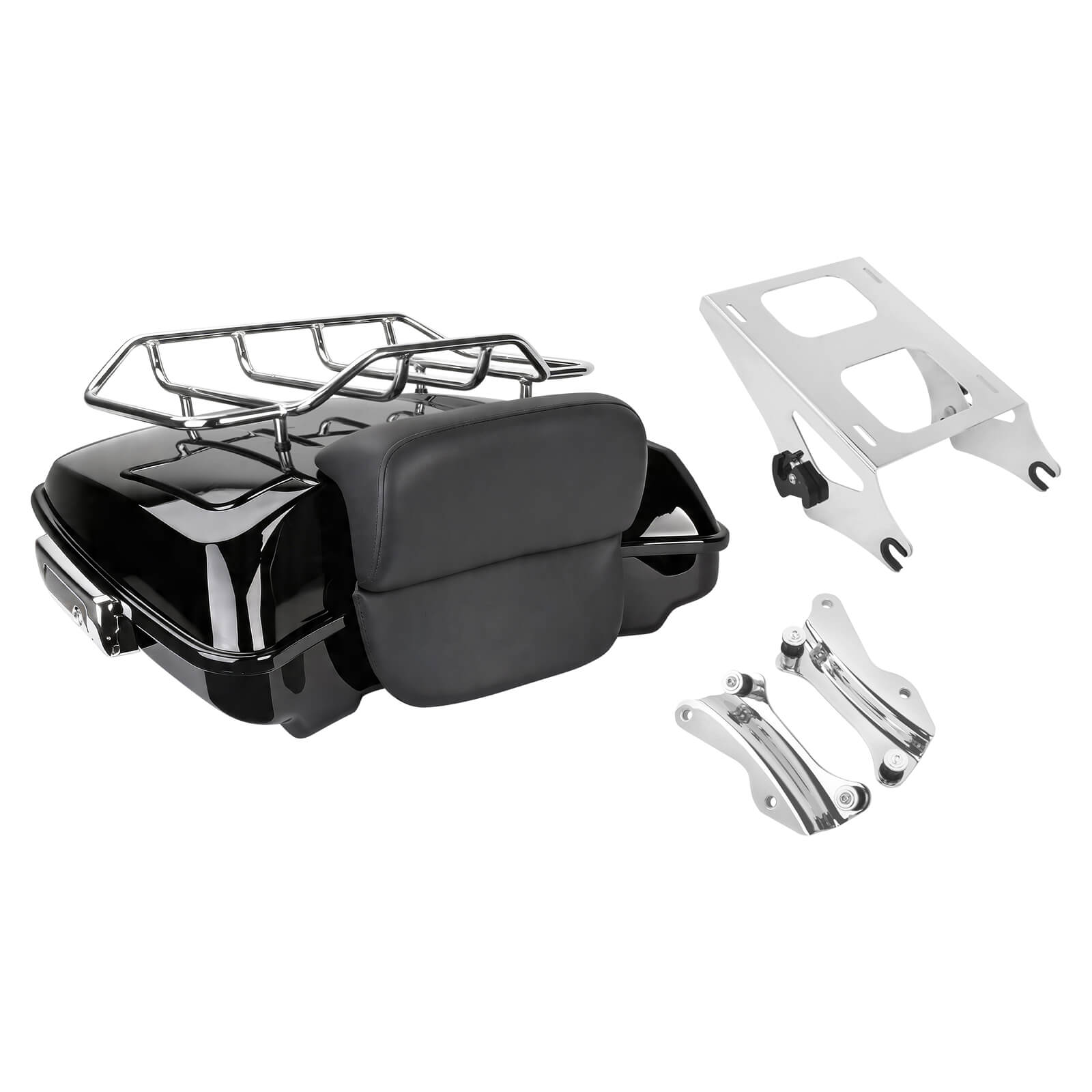 ZHLU0038-Mactions Razor Luggage Tour Trunk Complete for Harley Touring '14-'25