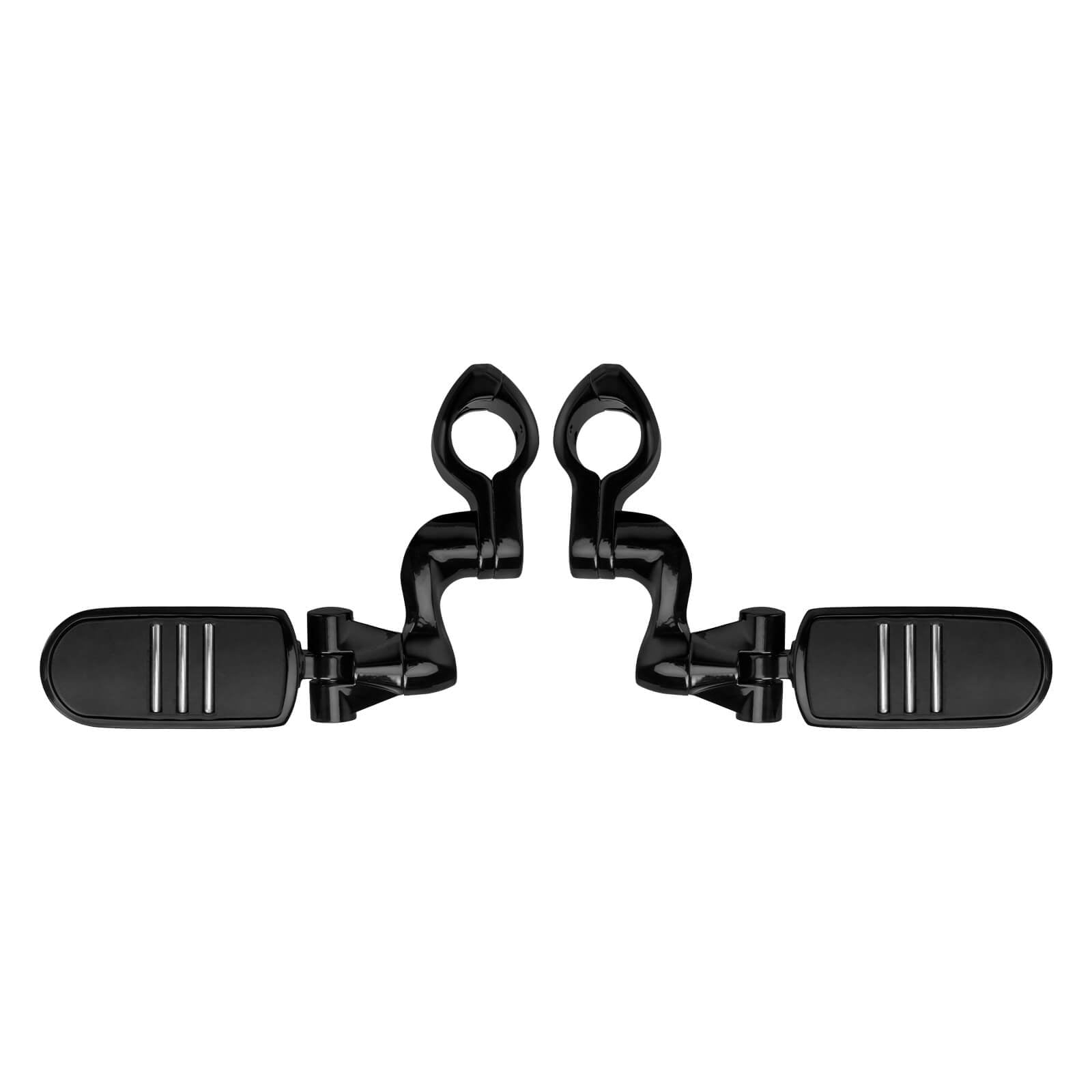 ZHPE0036 Mactions_Universal 1-1/4" Engine Guard Highway Foot Pegs kit for Harley Suzuki